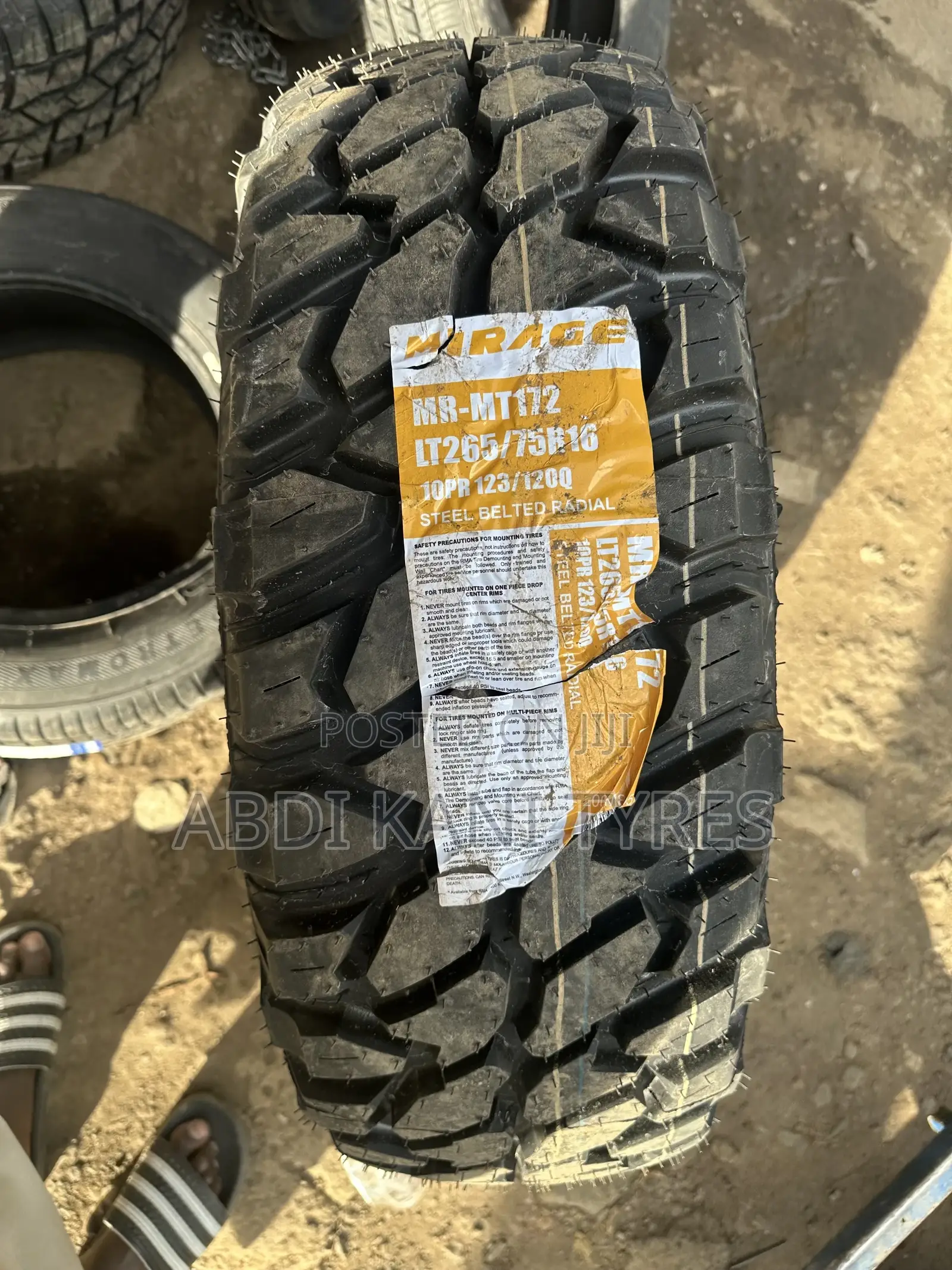 265/75r16 Mirage Tires