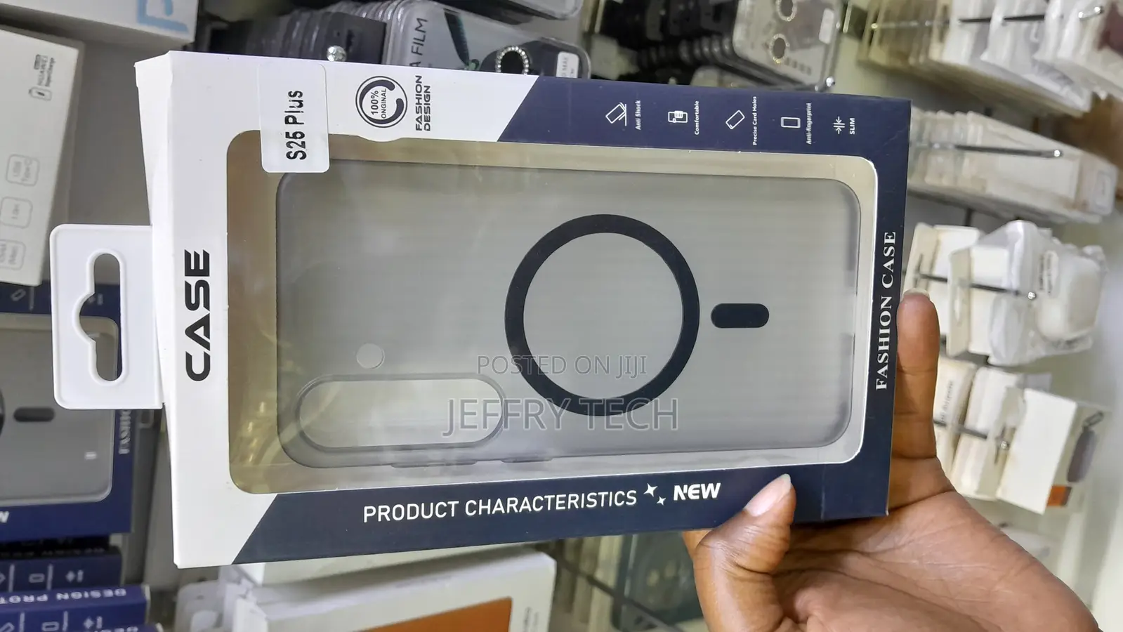 Clin Series Clear Case With Magsafe for Samsung S25 Plus