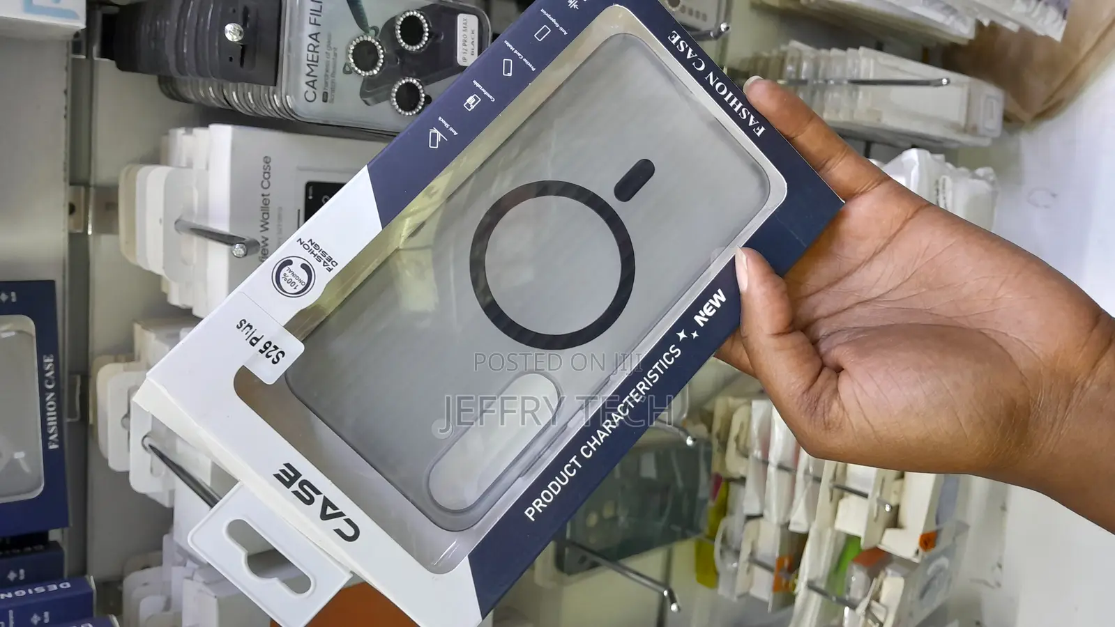 Clin Series Clear Case With Magsafe for Samsung S25 Plus