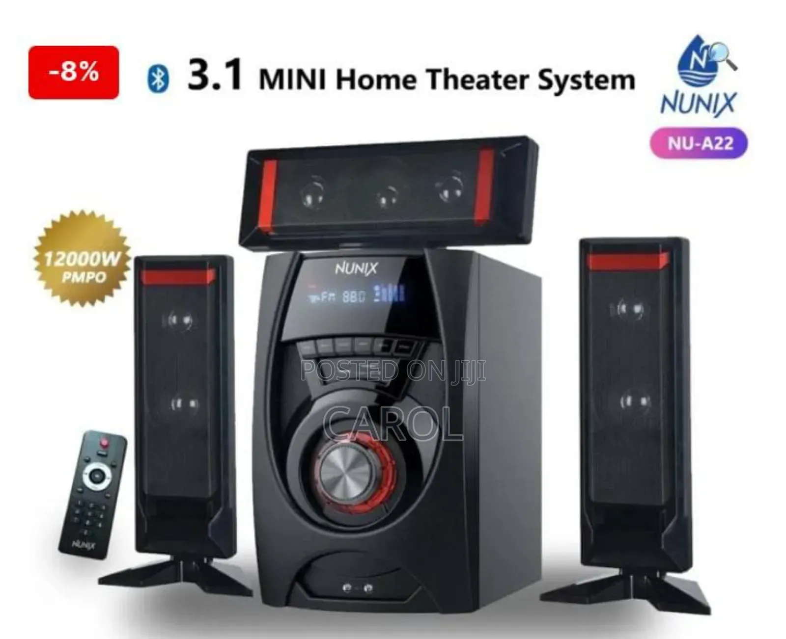 Nunix Mini Home Theater System A22 Speaker Available