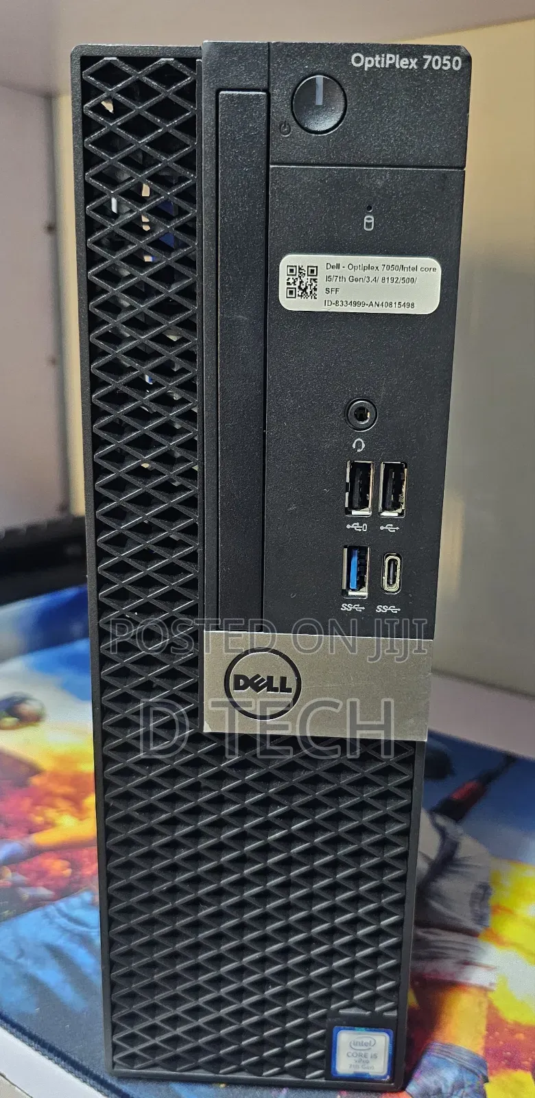 Desktop Computer Dell OptiPlex 7050 SFF 8GB Intel Core i5 SSD 256GB