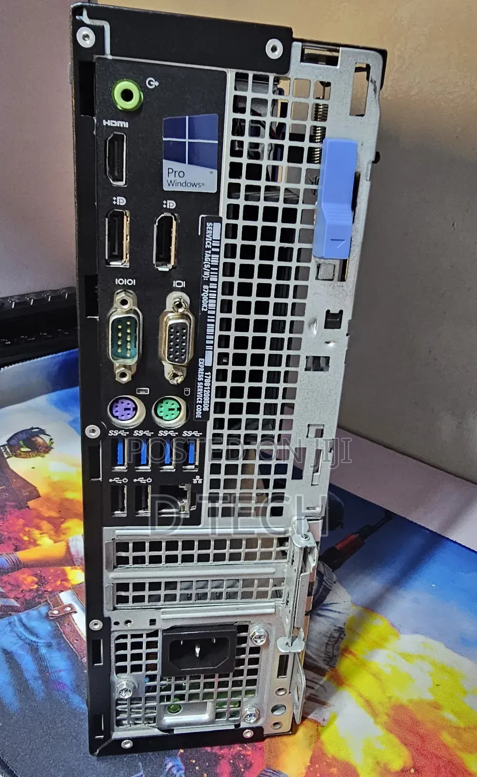 Desktop Computer Dell OptiPlex 7050 SFF 8GB Intel Core i5 SSD 256GB