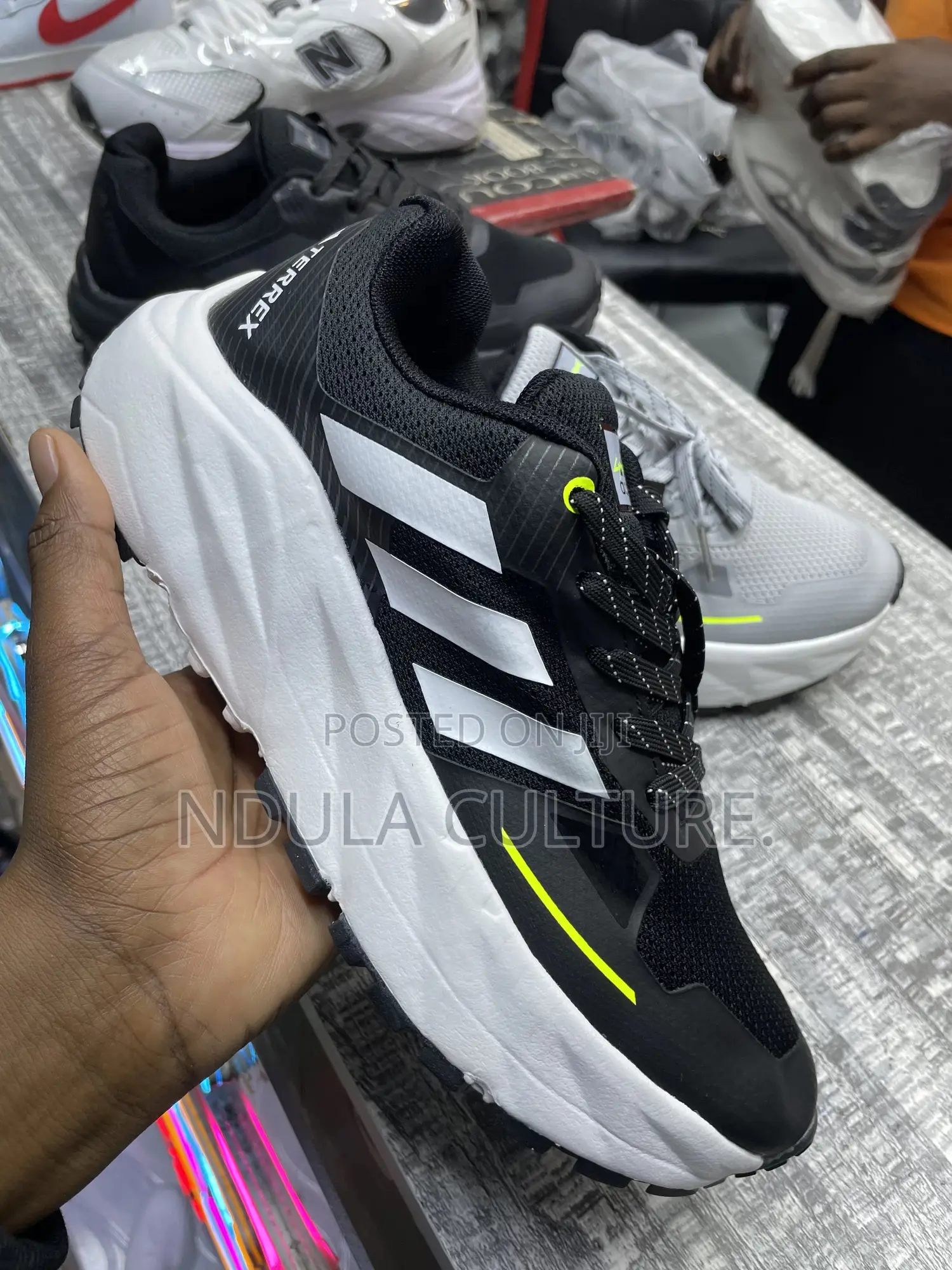 Adidas Adistar Terrex Trail Running Shoes.