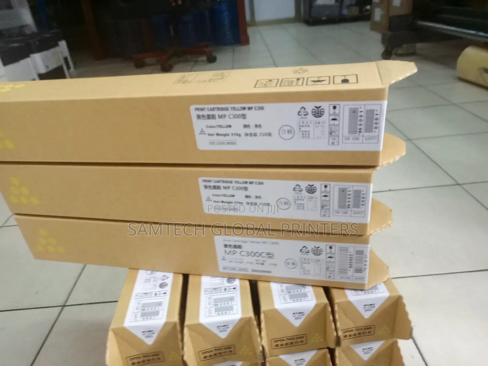 Ricoh Mp C 300 Yellow Toner in Good Condition