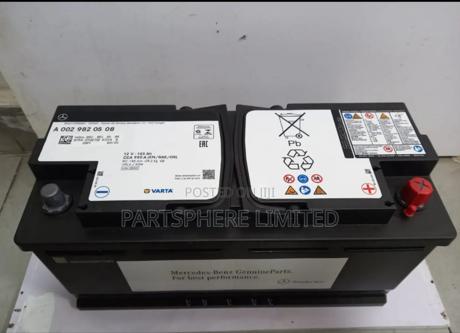 Agm105 Mercedes Benz Oem