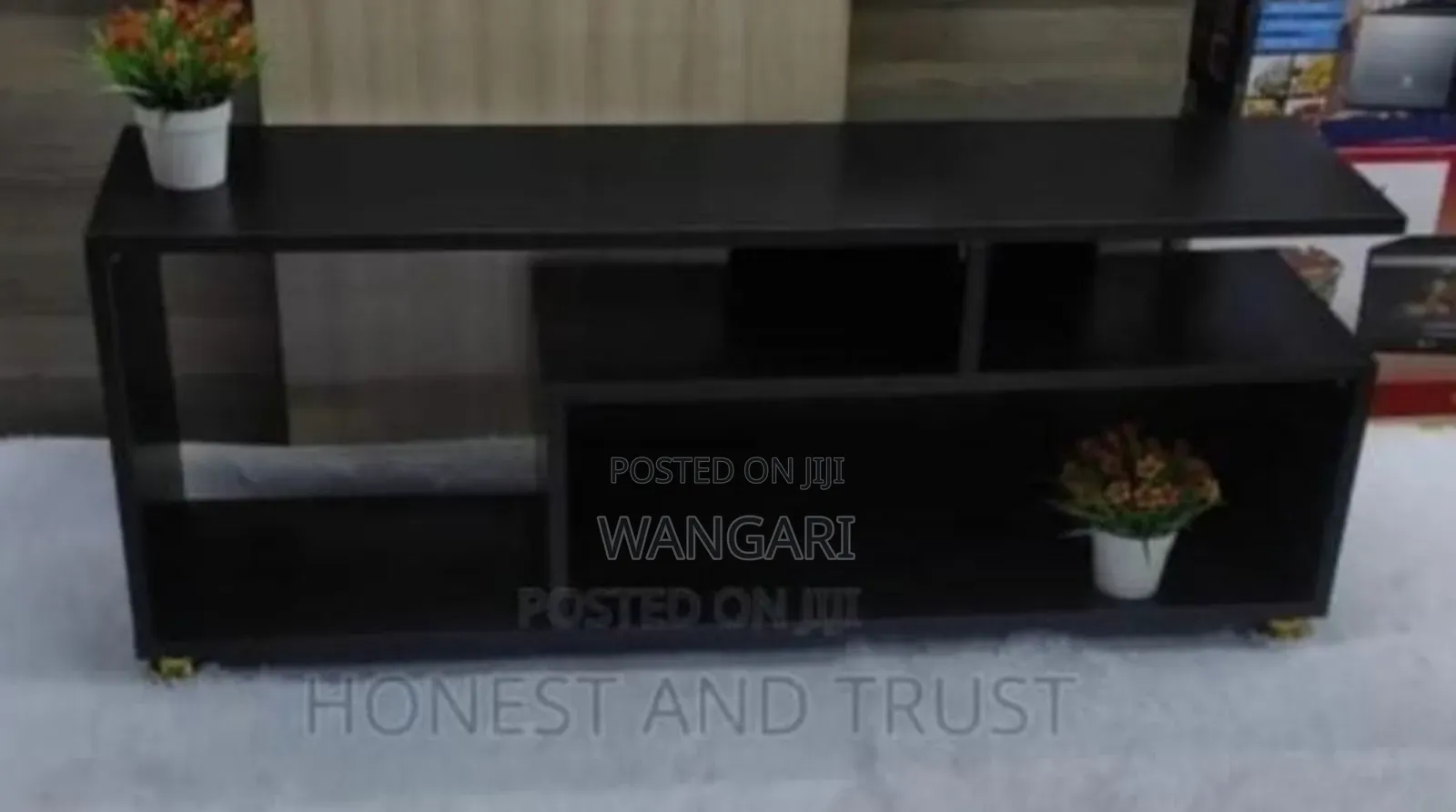 Mexican Tv Stand Black