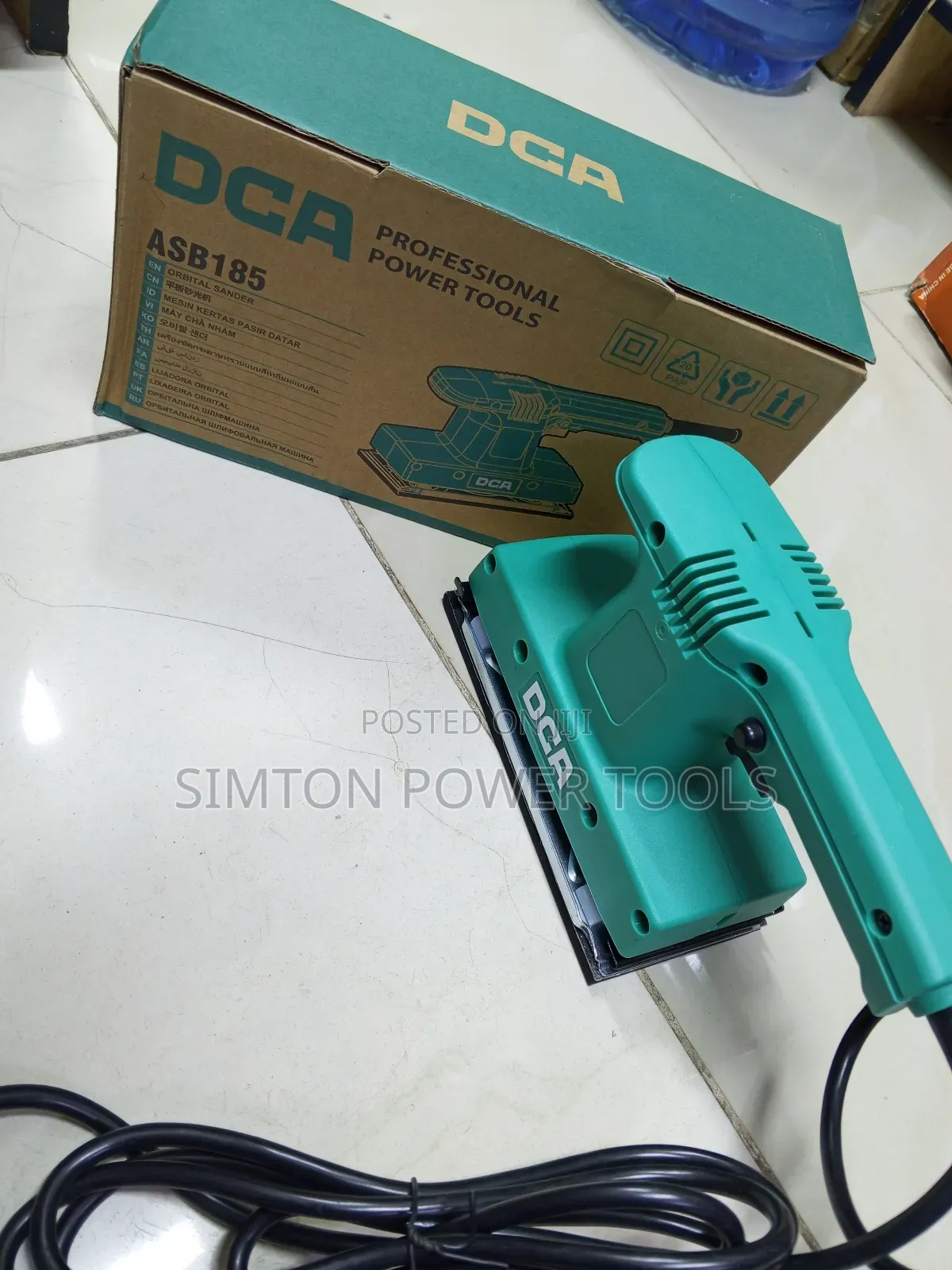 180w Dca Orbital Sander Machine