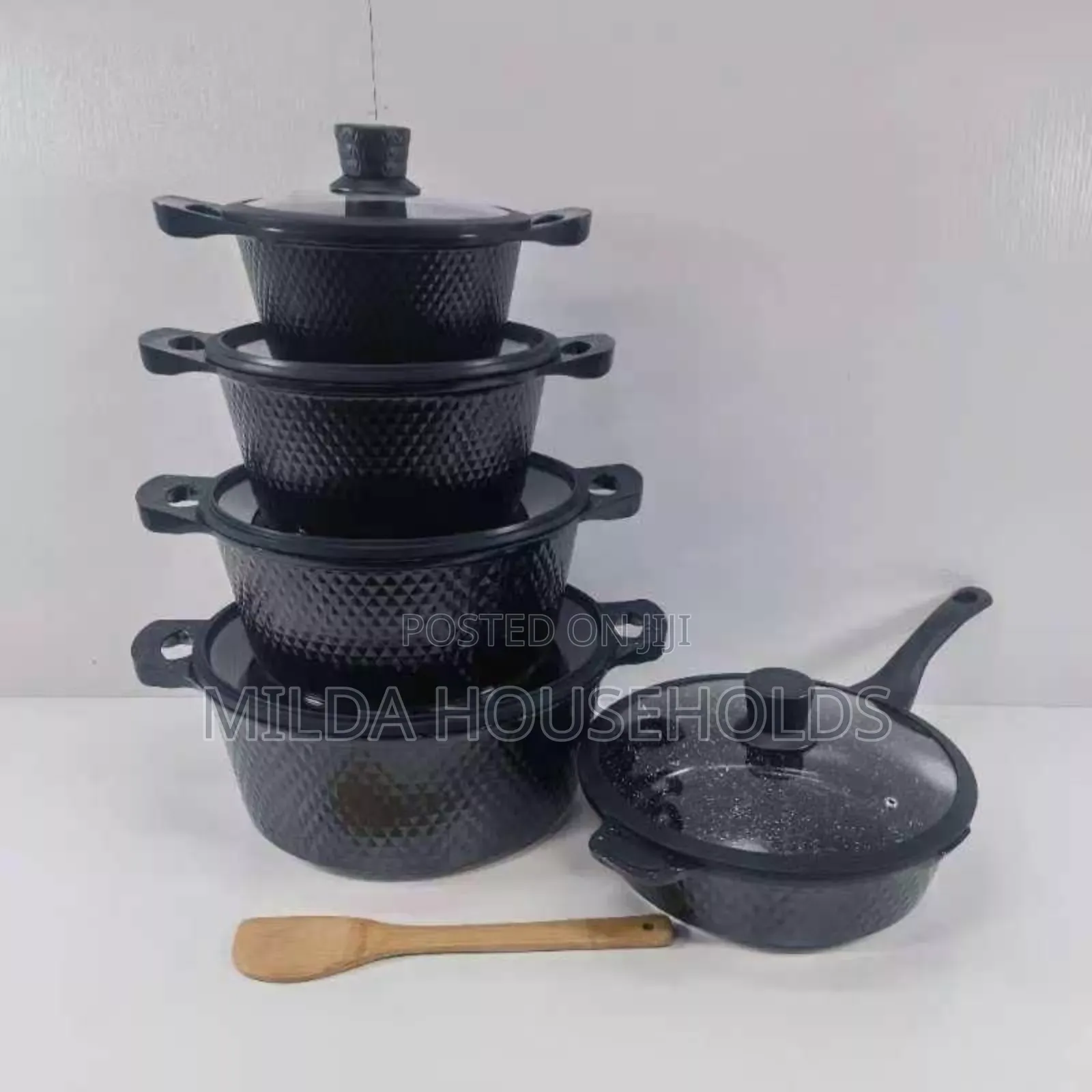 Granite Pots 
Silicone Lids