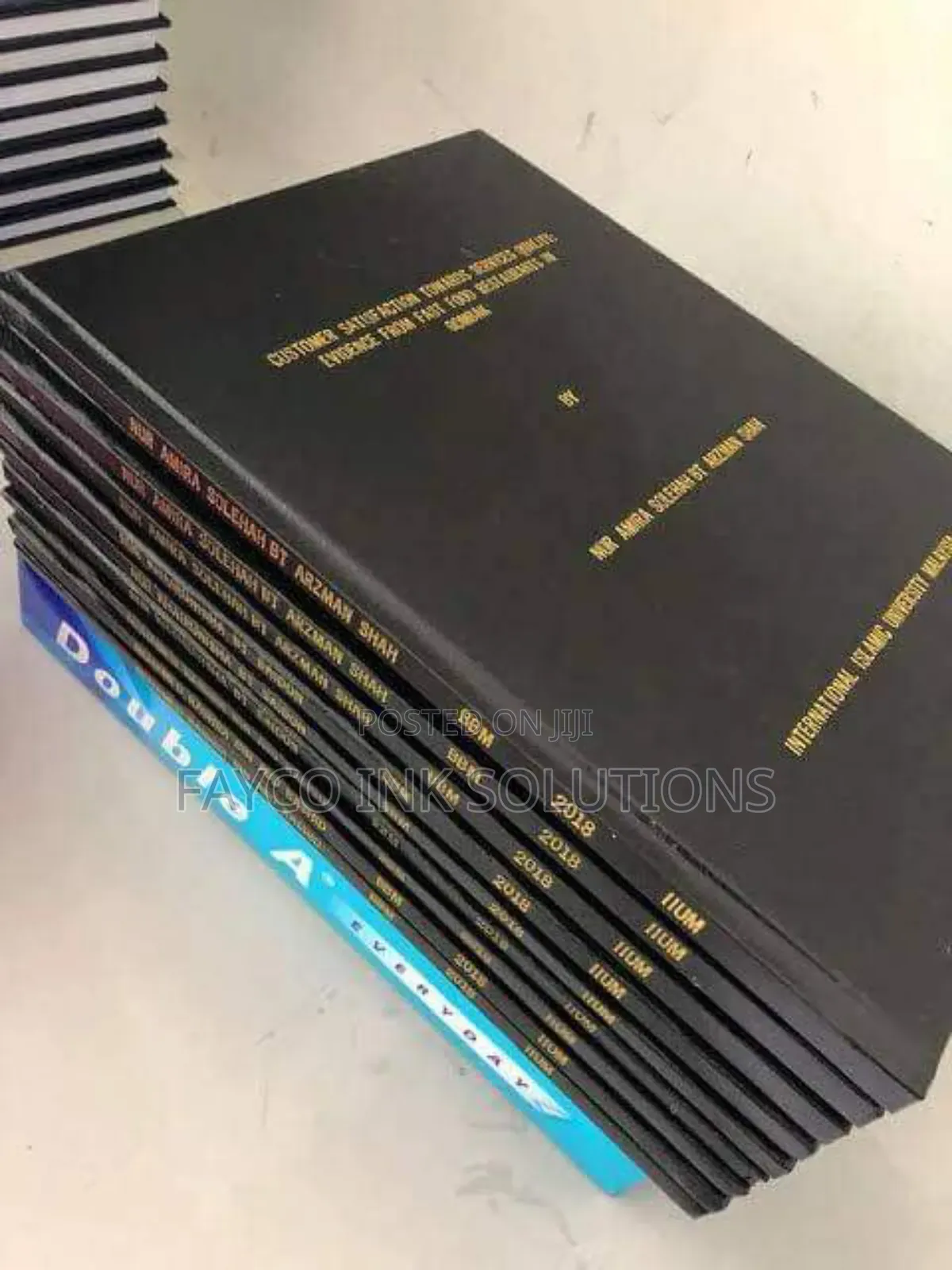  Hard Cover Binded Books — Professional Durable