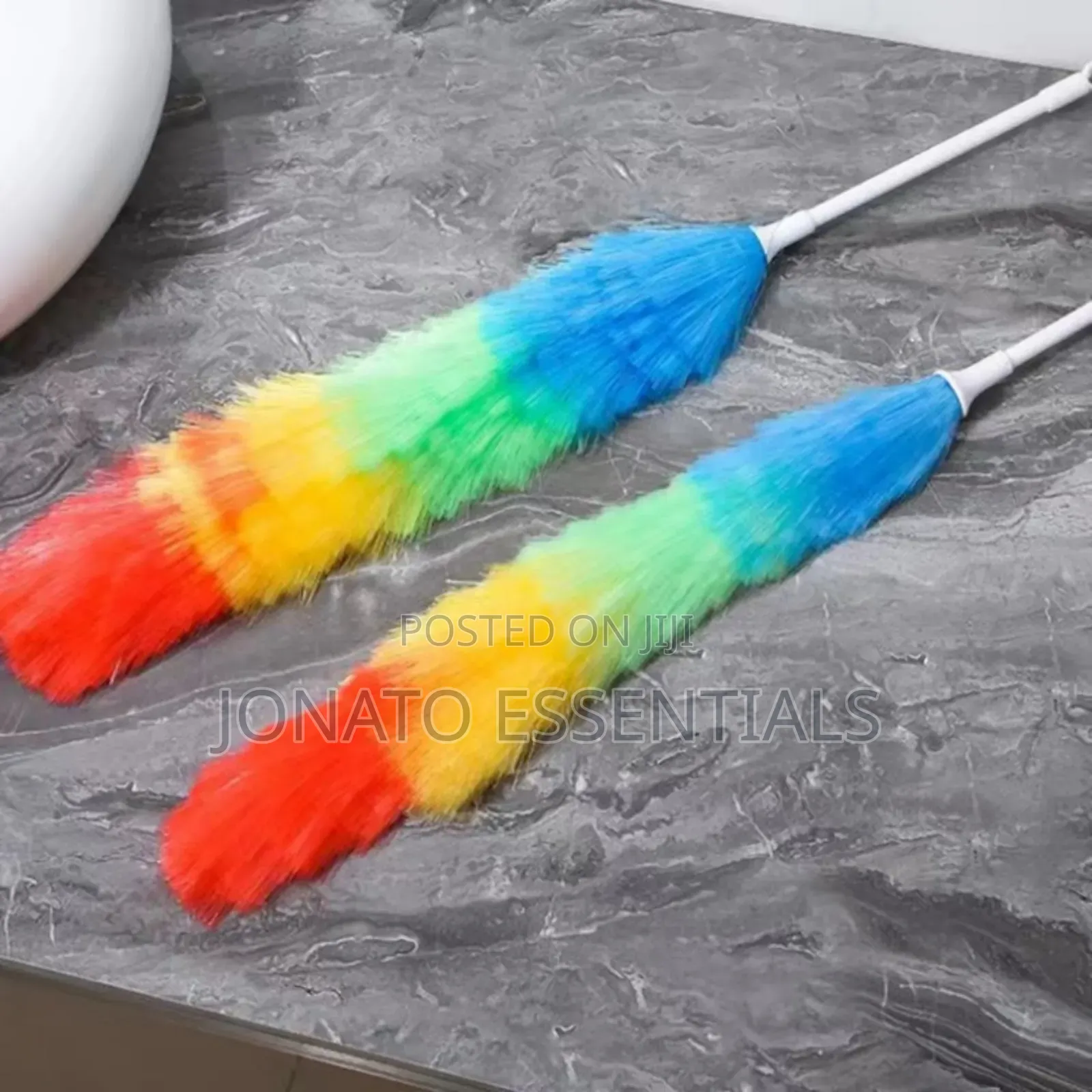 Rainbow Microfiber Feather Duster For House And Car Cleaning