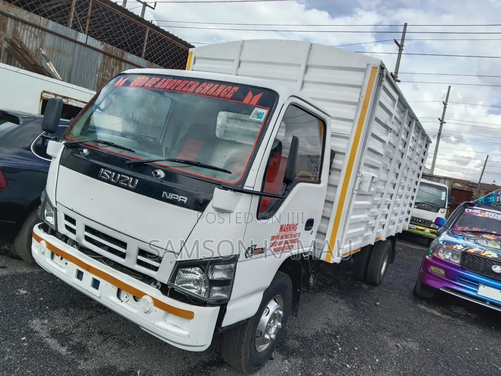 Isuzu NPR Canter 2014 White