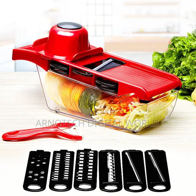 Multifunctional Kitchen Vegetable Cutter Set With Slicer Dicer Grater 
