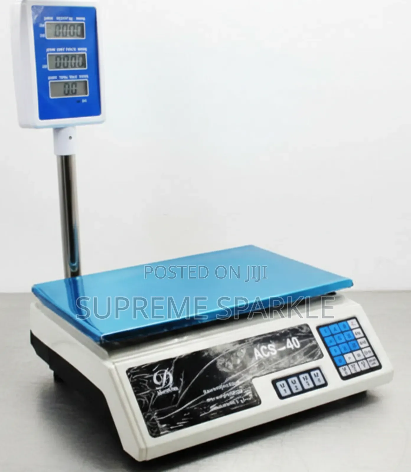 Digital Price Computing Scale Max 40kg. Weighing Scale