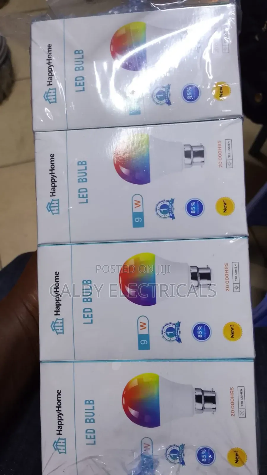 Generic 7 Colours Happyhome Led Bulb With RGB