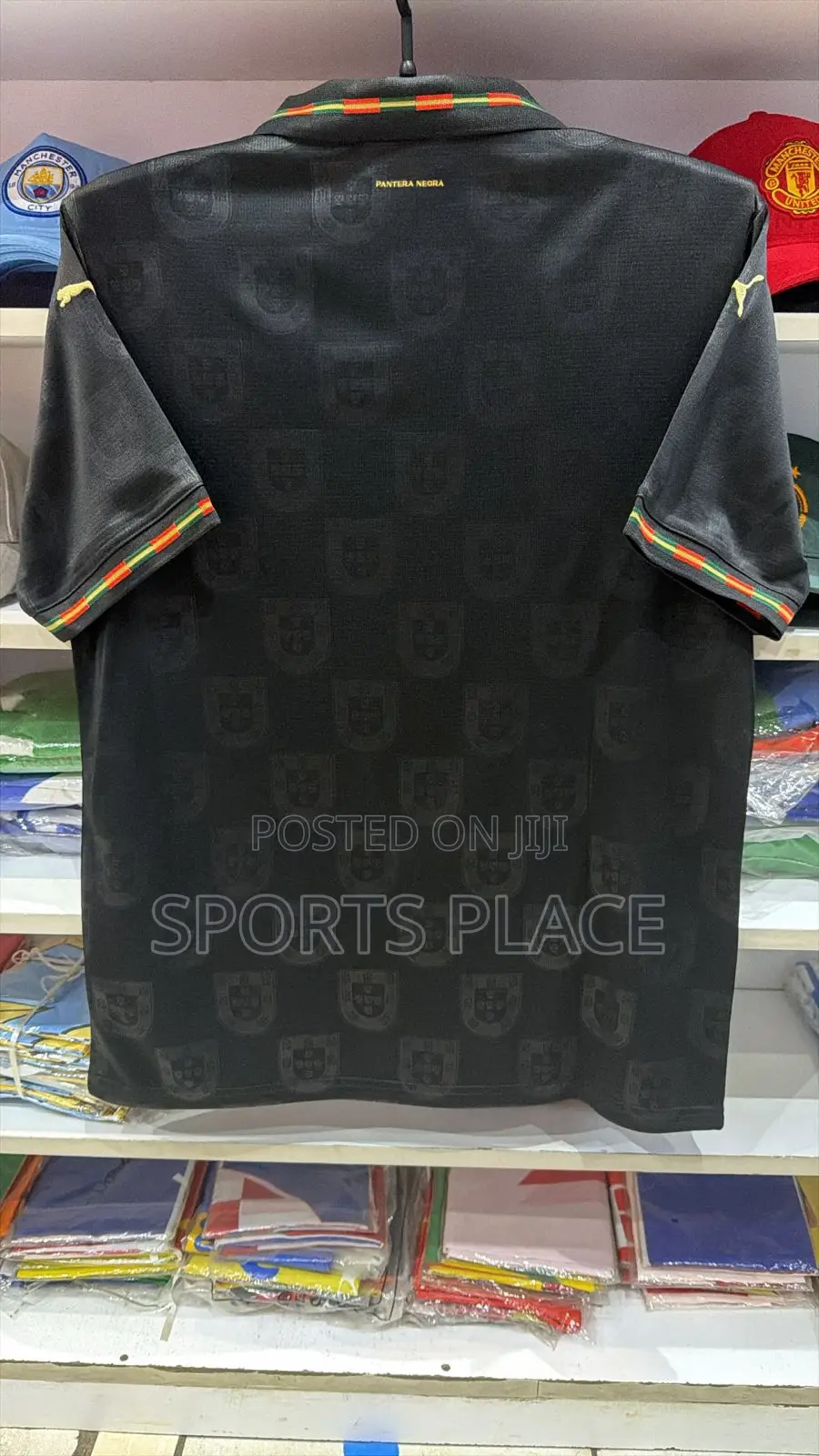 Portugal Black 25/26 Special Edition Eusébio Jersey