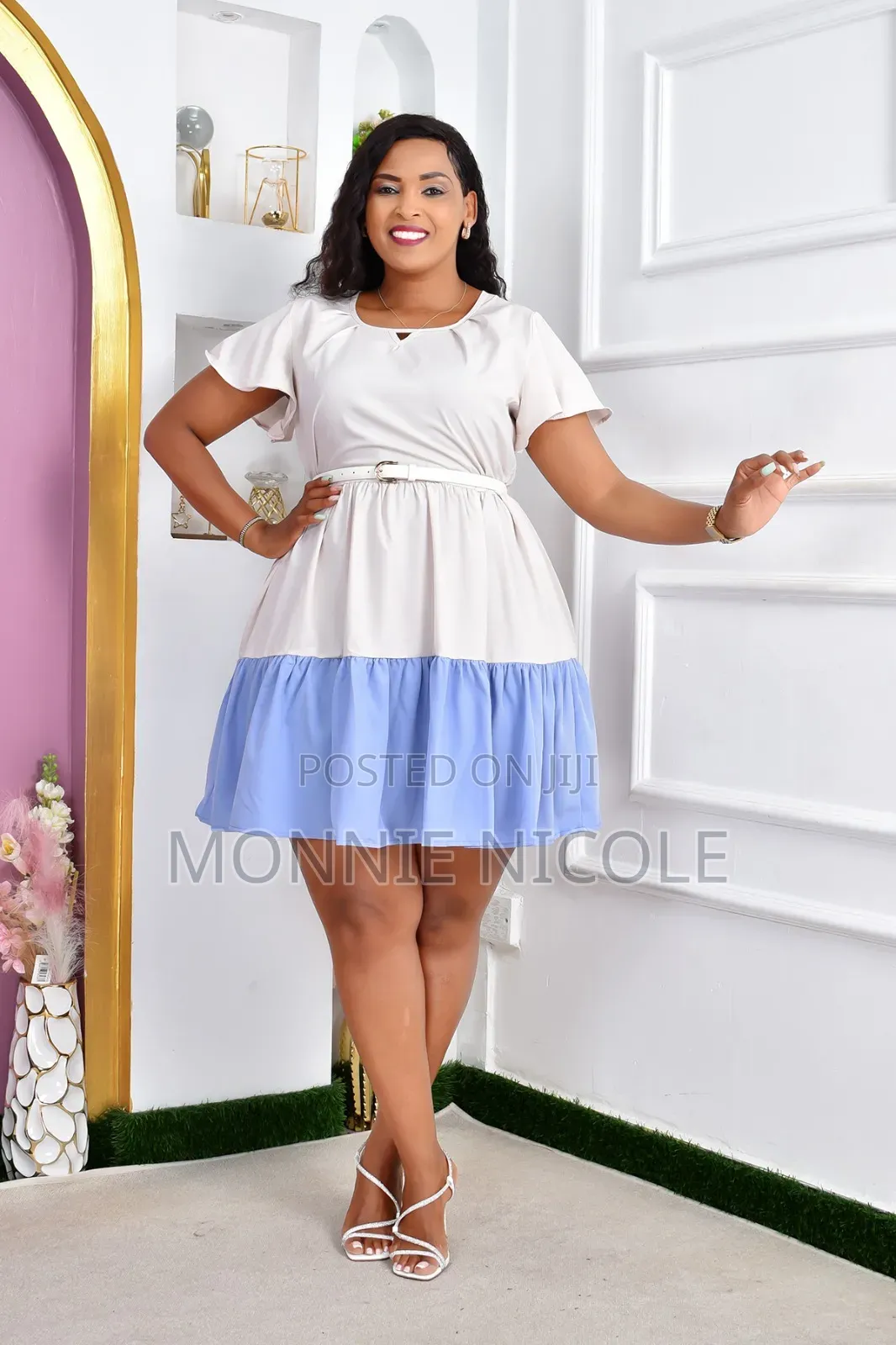 Stylish Short Teens Skater Dress