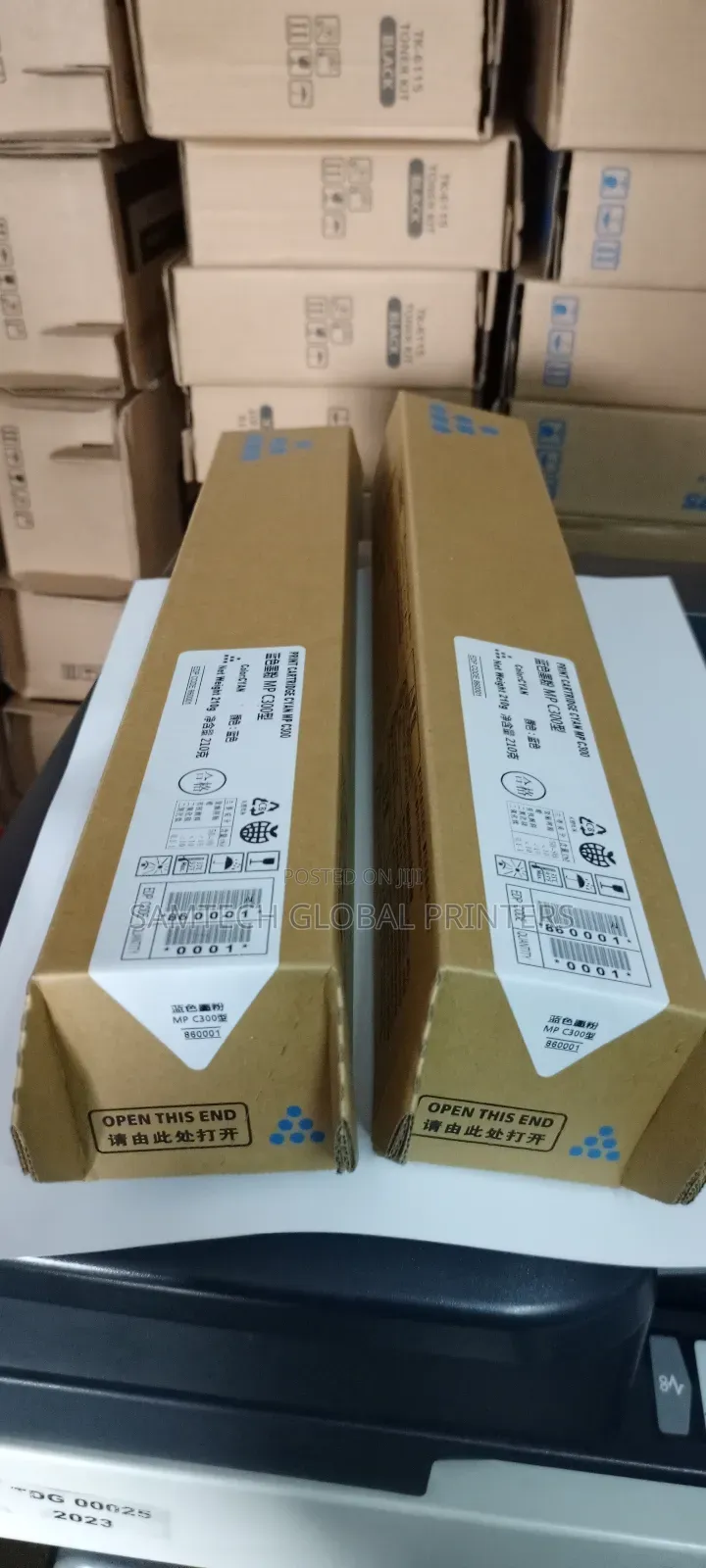 Ricoh Mp C 300 Cyan Toner in Good Condition