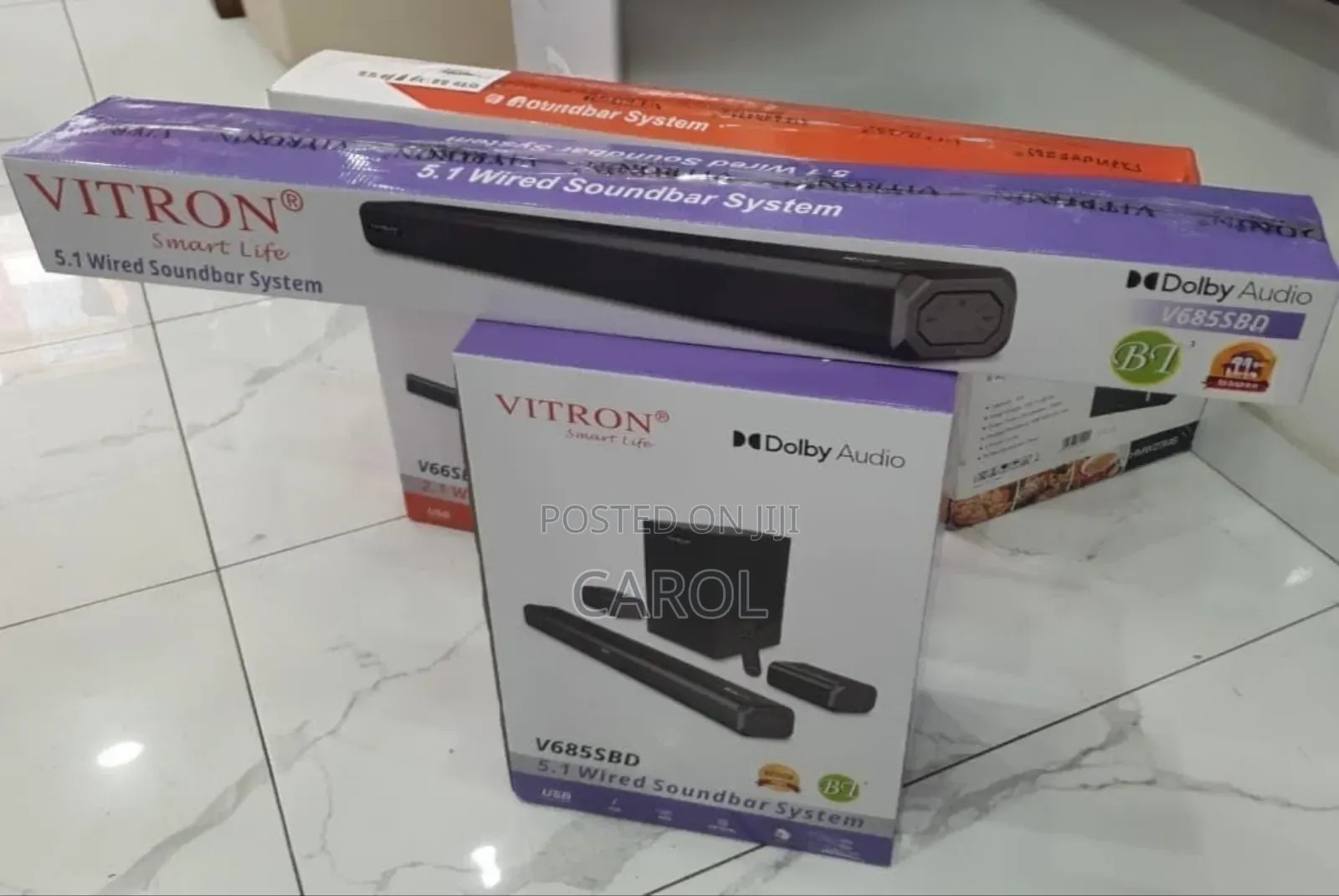 Vitron Soundbar 5.1 V685sbd 22500w Dolby Audio Deep Bass