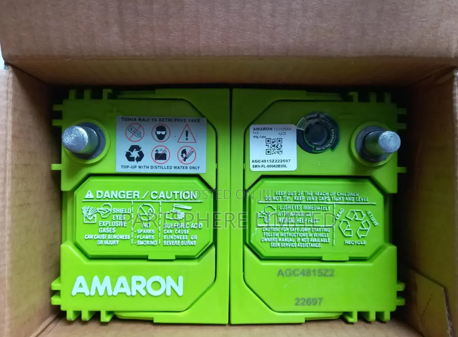 Ns40l Amaron 12v 35ah 350cca