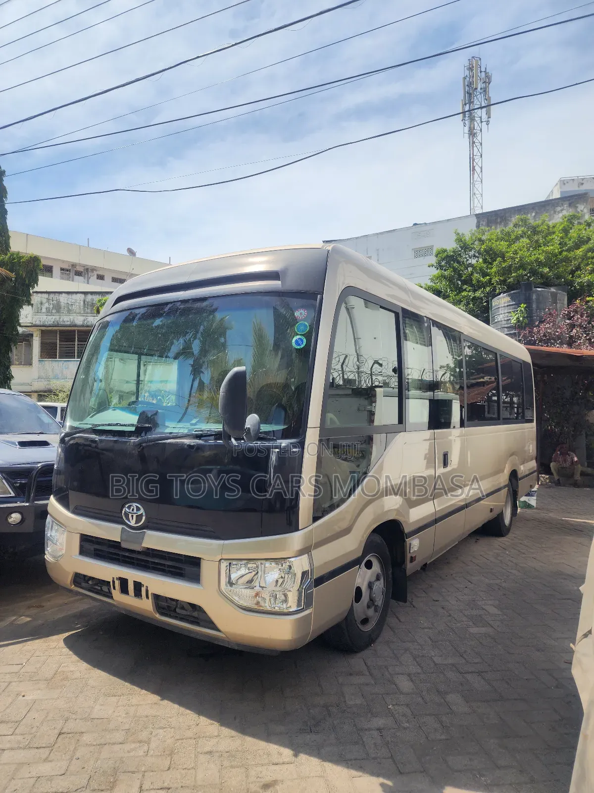 Toyota Coaster 2018 Gold