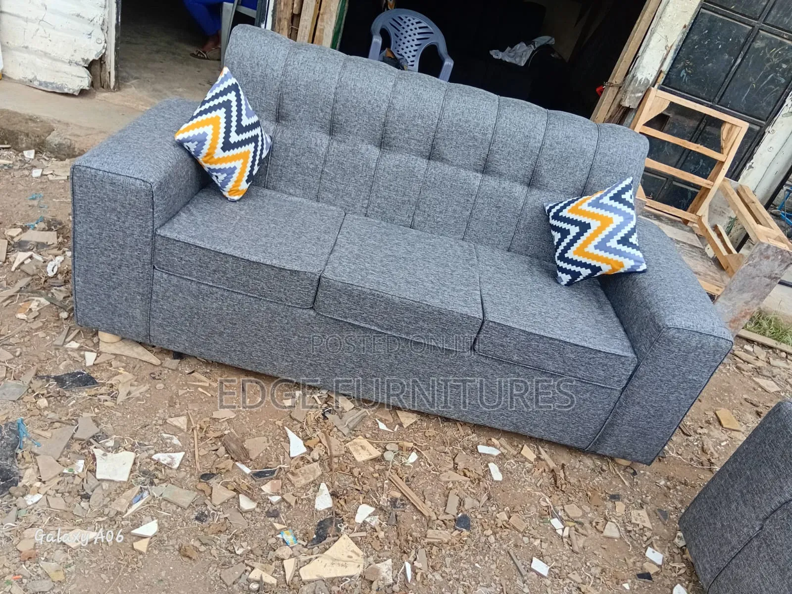 Grey Quality 3,2 Sofa Set for Sale