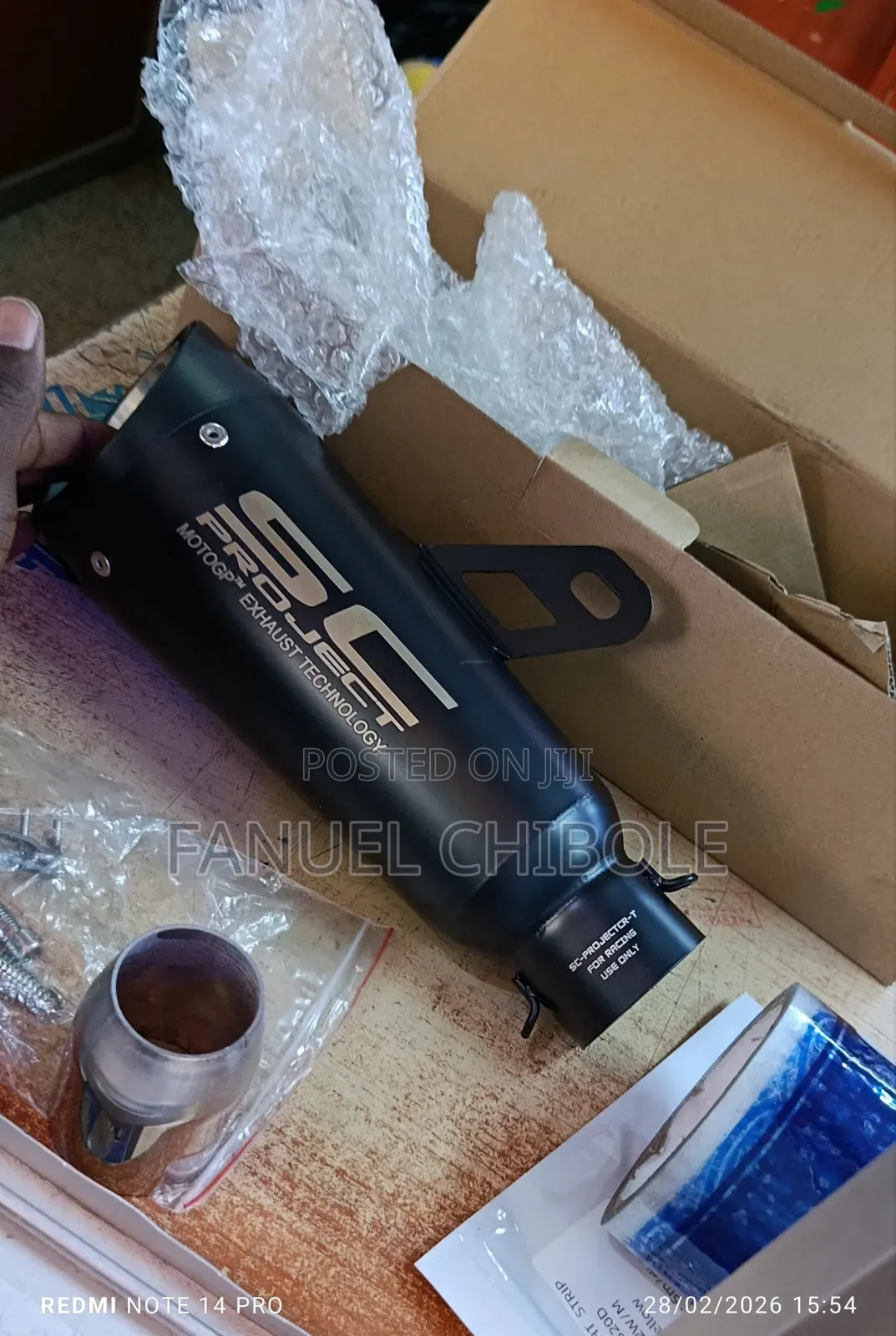 New Sc Project Exhaust