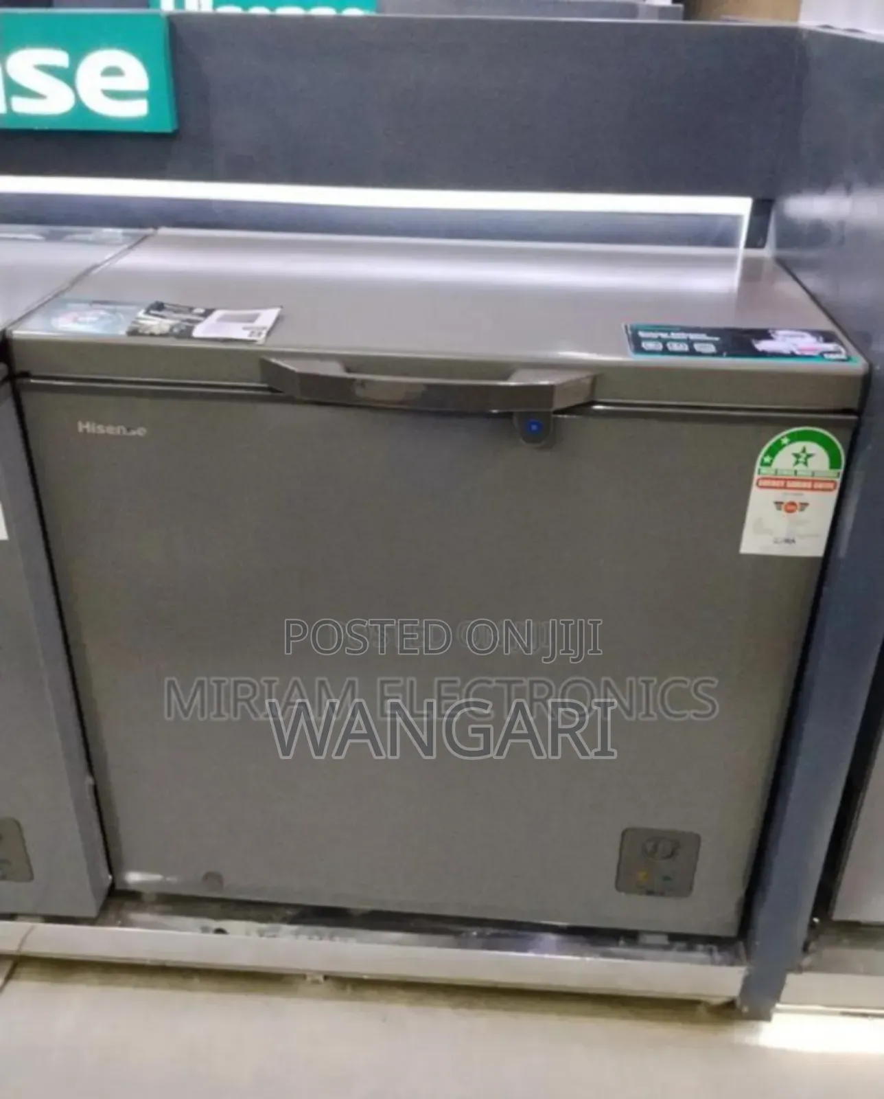 Pay on Delivery New Hisense 198l Freezer