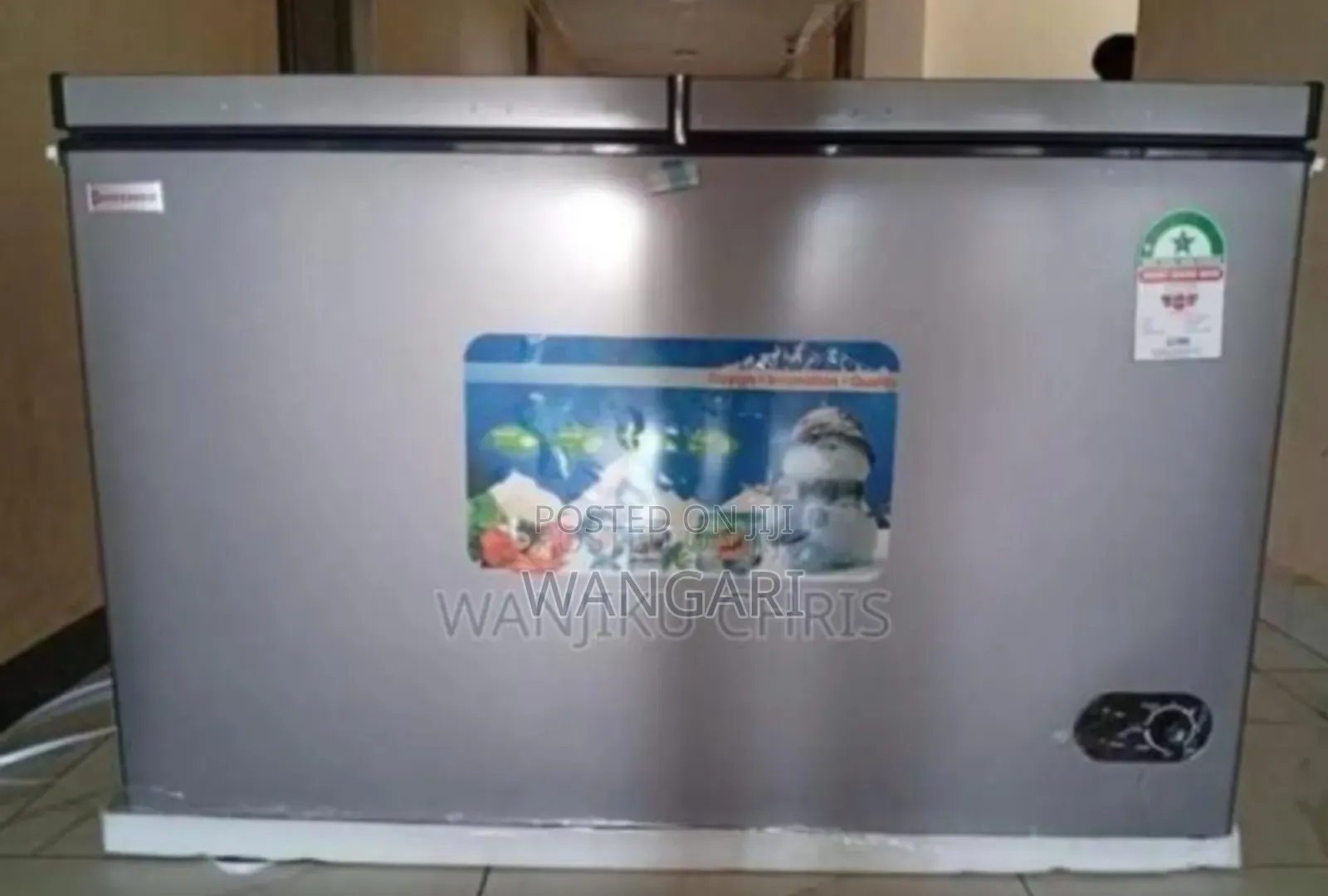 Colour Silver 400l Premier Freezer