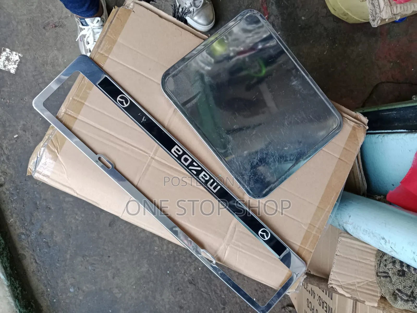 Mazda 2x Digital Number Plates Holder