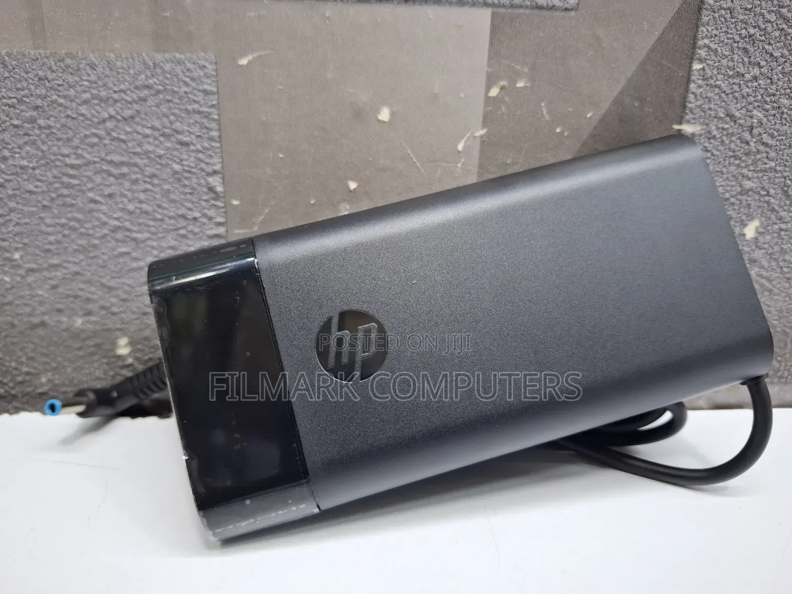 New Hp 90w 19.5v 4.62a Slim Ac Adapter Power Charger+Cable Blue Pin