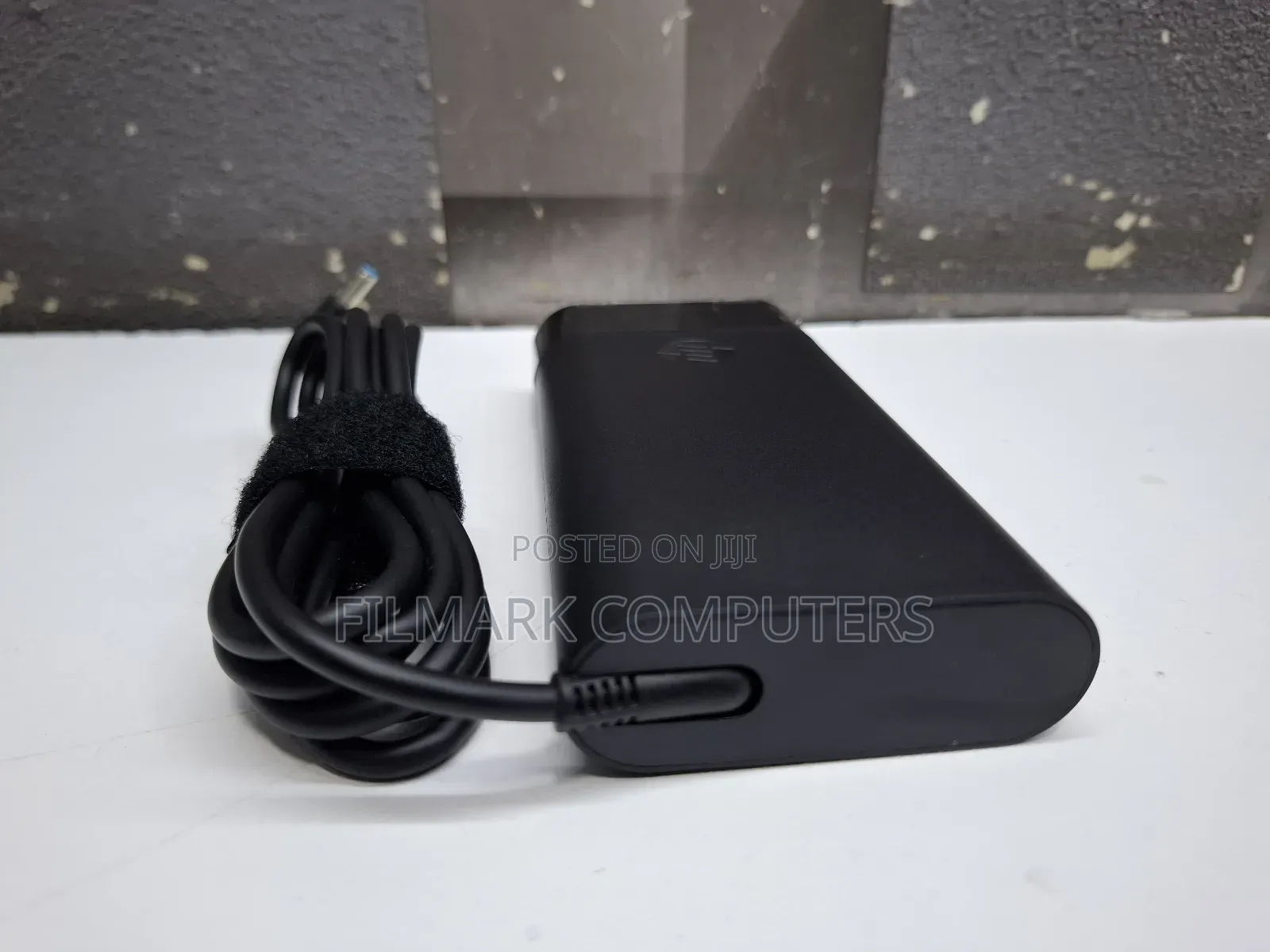 New Hp 90w 19.5v 4.62a Slim Ac Adapter Power Charger+Cable Blue Pin