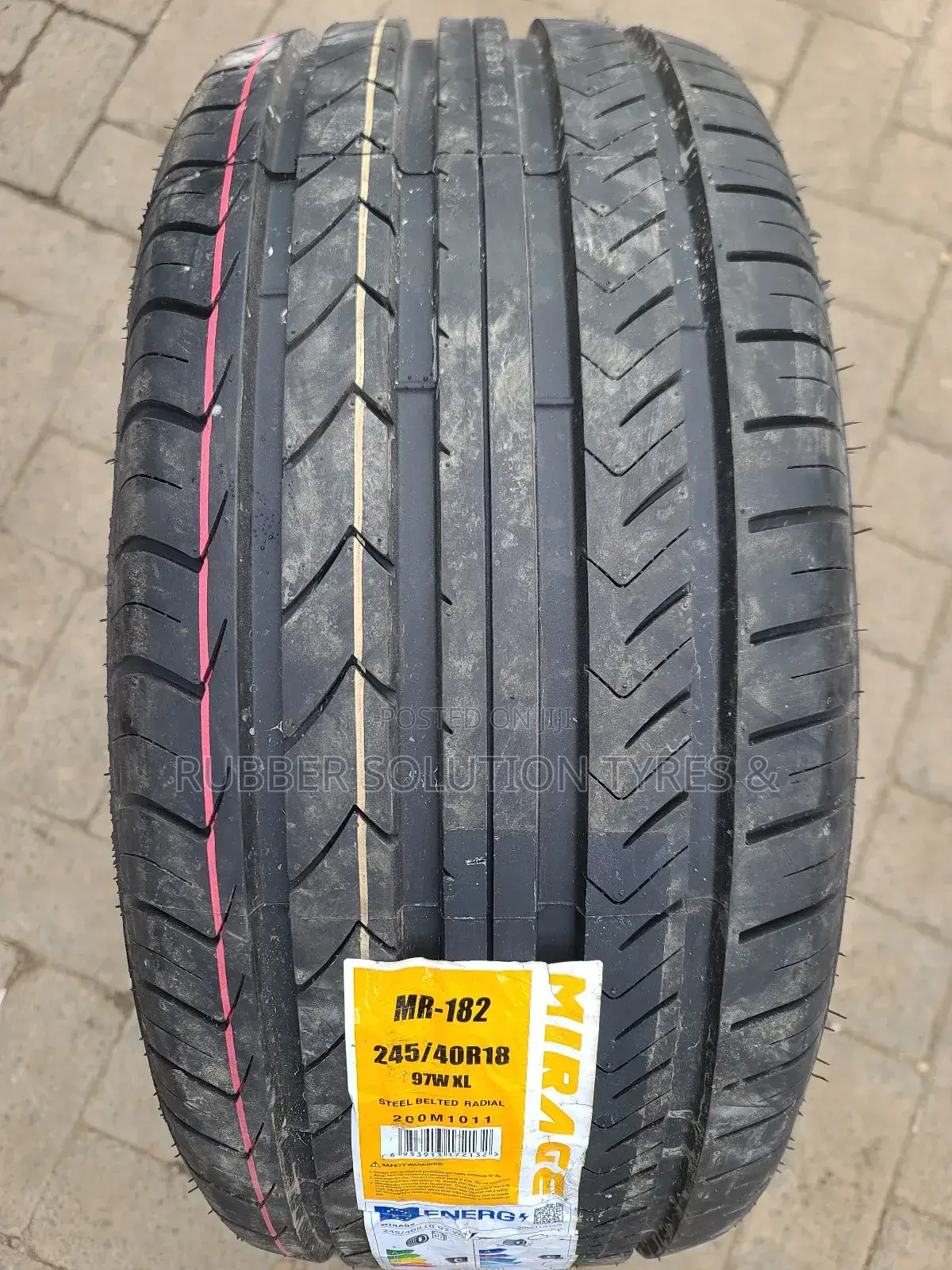 245/40r18 Mirage Tires 97w X/L Mr-182