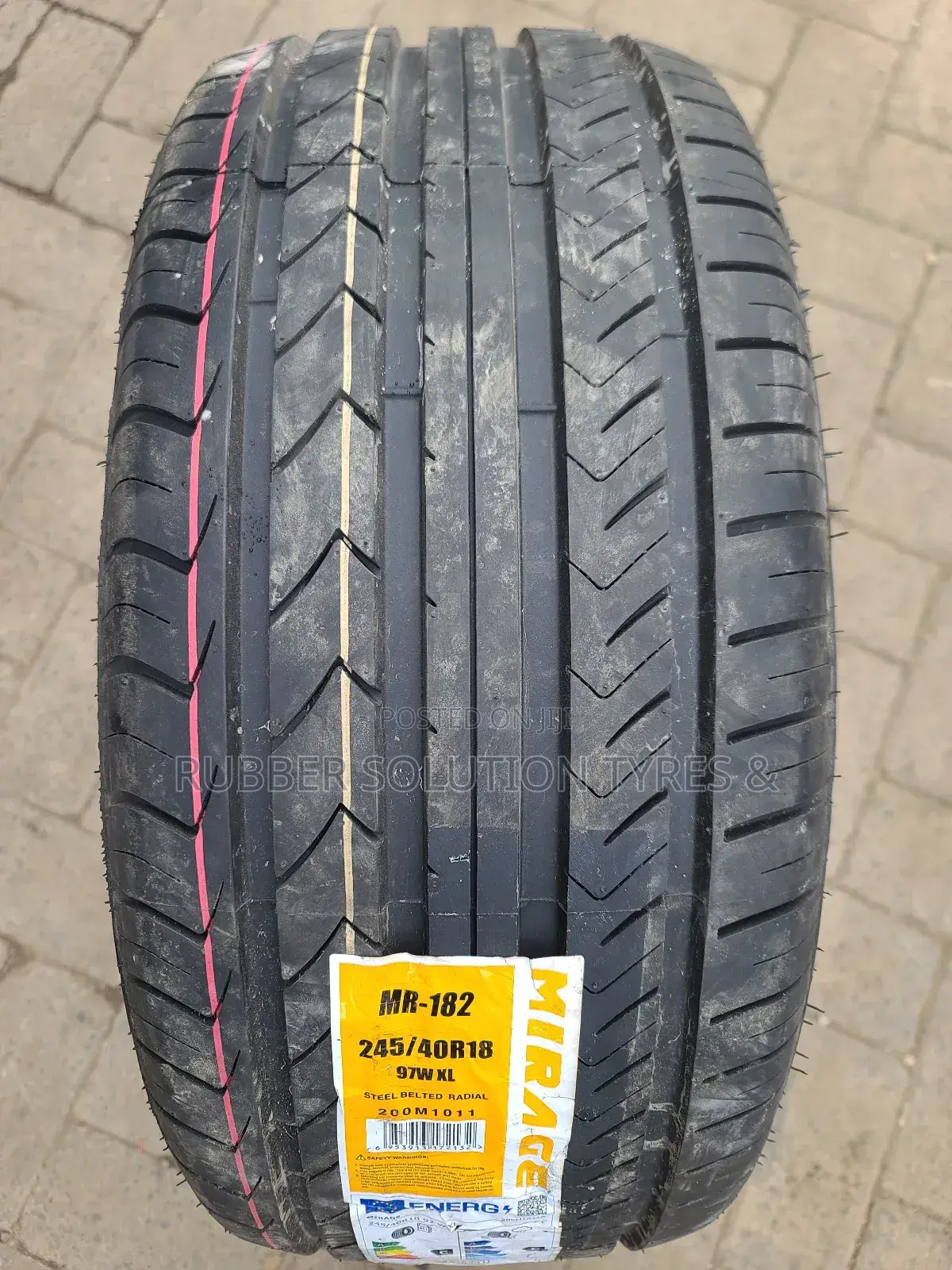 245/40r18 Mirage Tires 97w X/L Mr-182