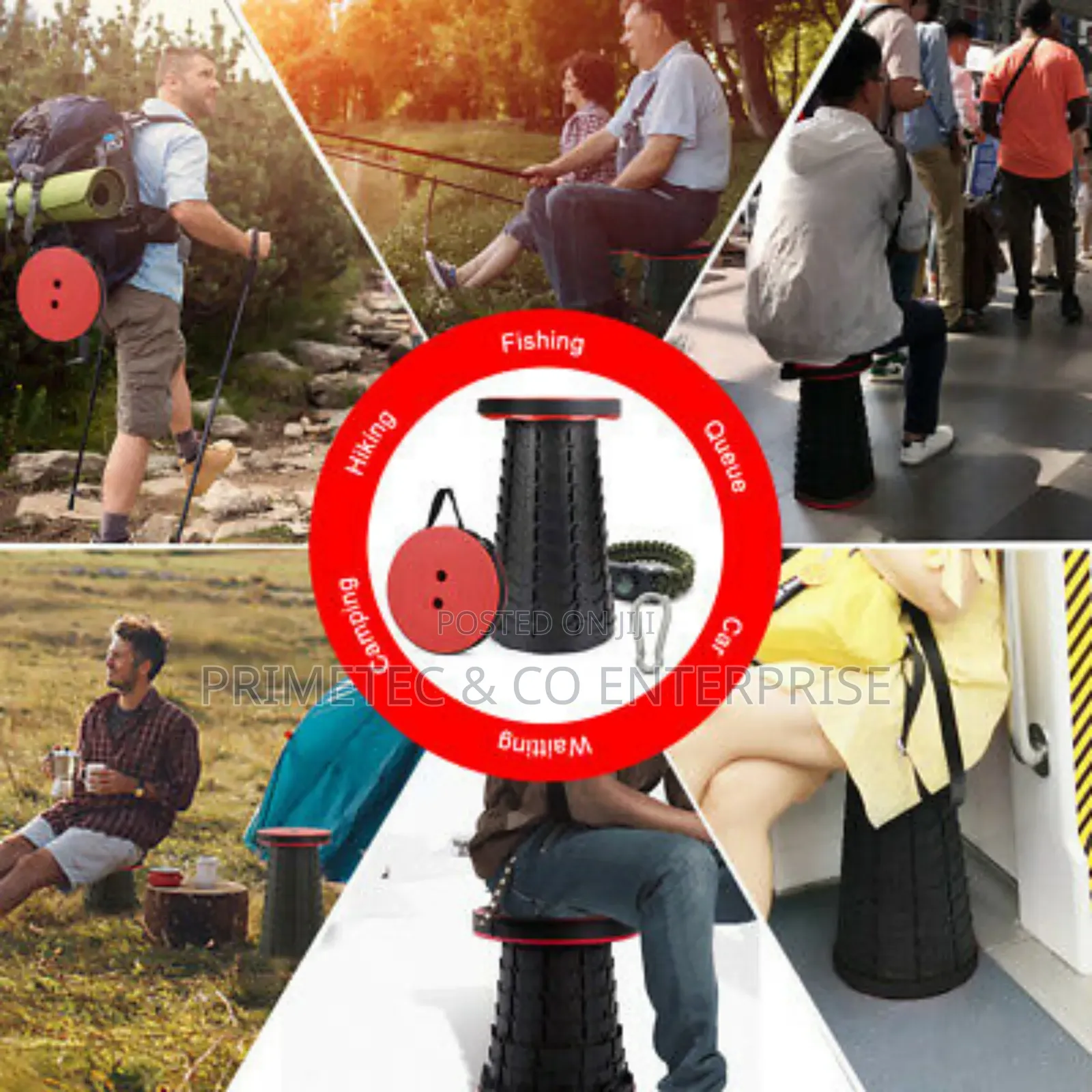 *Portable Retractable Stool