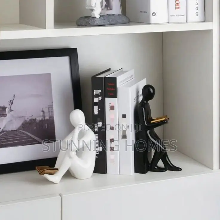 Ceramic Bookends Sculptures