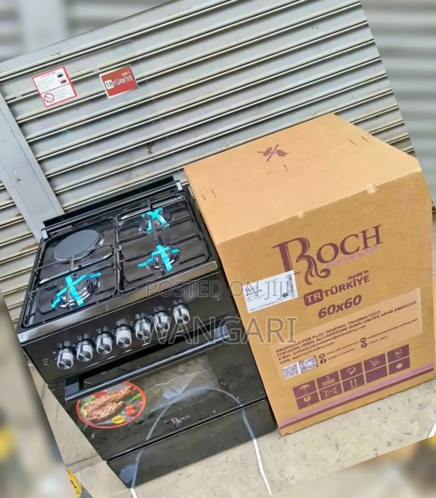 Restocked Roch 60cm by 60 Cm Standing Cooker