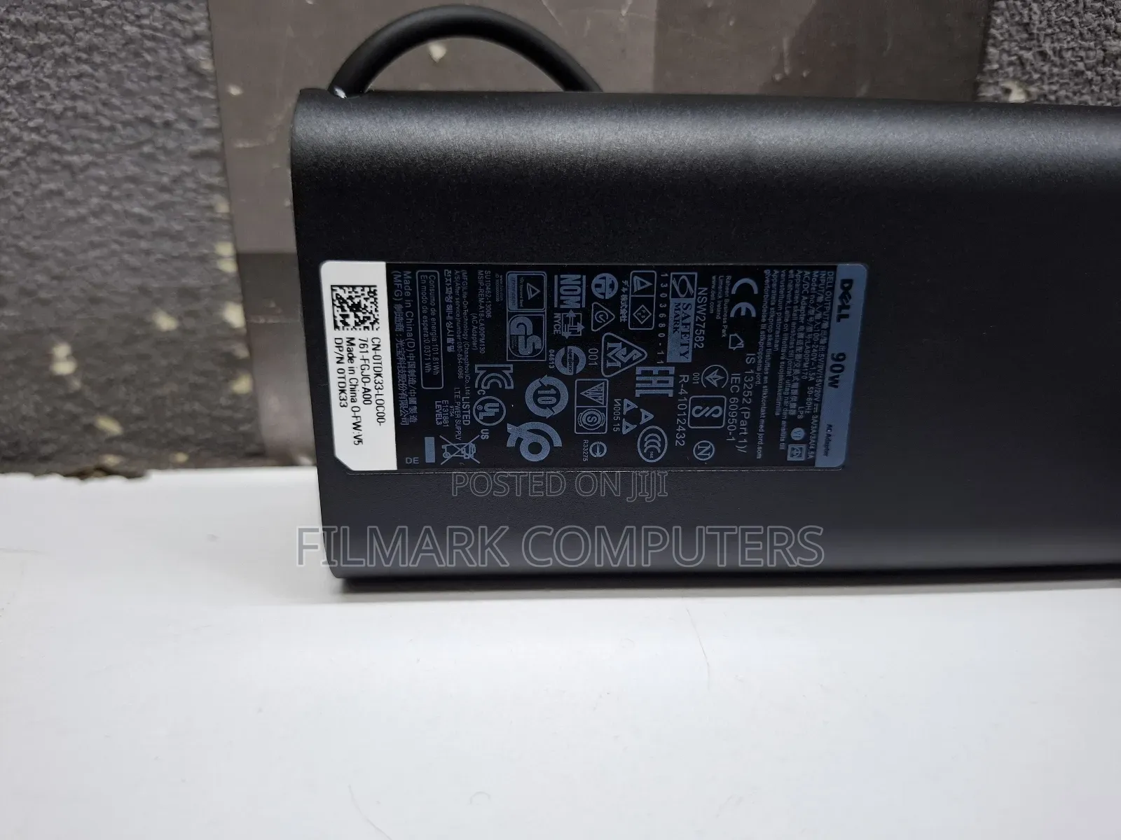 Original Dell 90w Usb Type C (Usb-c) Laptop Charger Ac Power Adapter