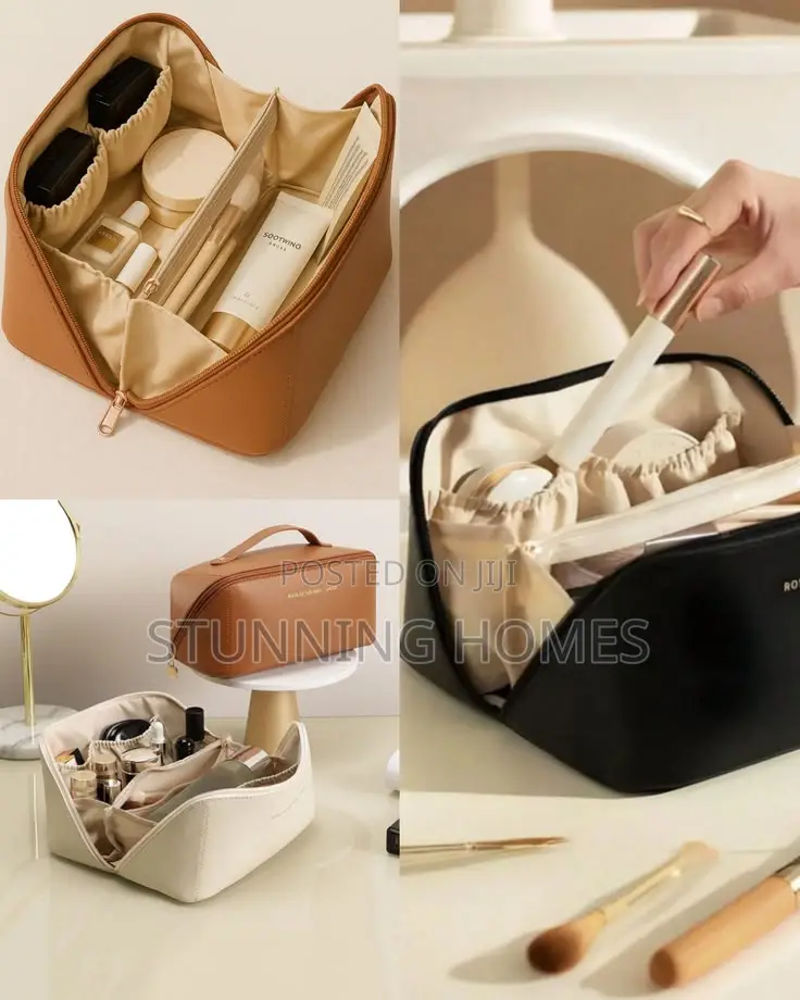 Portable Makeup And Cosmetics Storage Bag