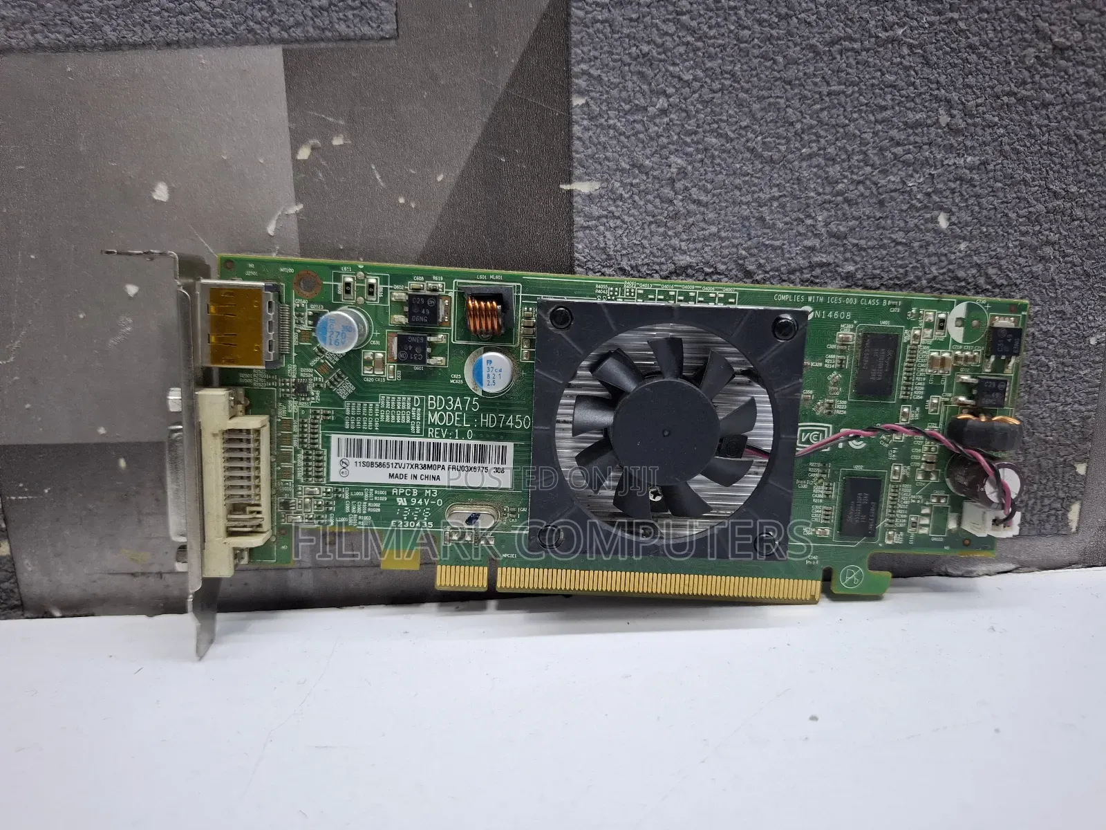 Amd Radeon Fru-03t7092 Hd7450 1gb Dp Dvi Low Profile Video Card
