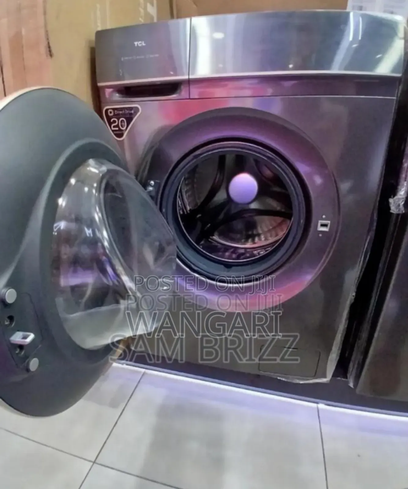 With 5years Warranty TCL 10kgs Wash and Dry Washing Machine