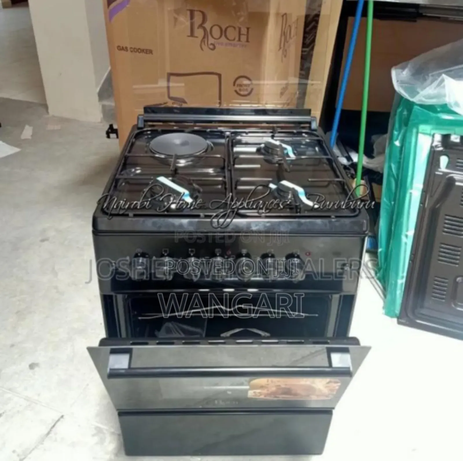3in1. Automatic Electric Roch 60by60 Standing Cooker