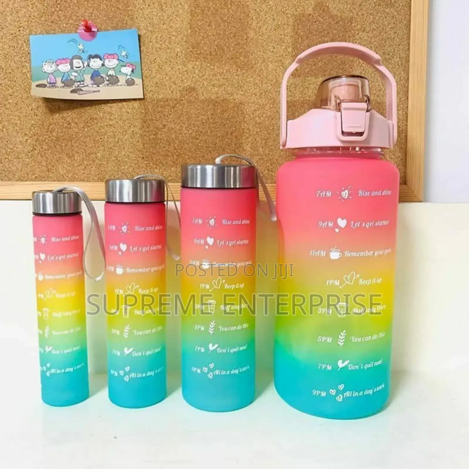 Motivational Water Bottle 500ml