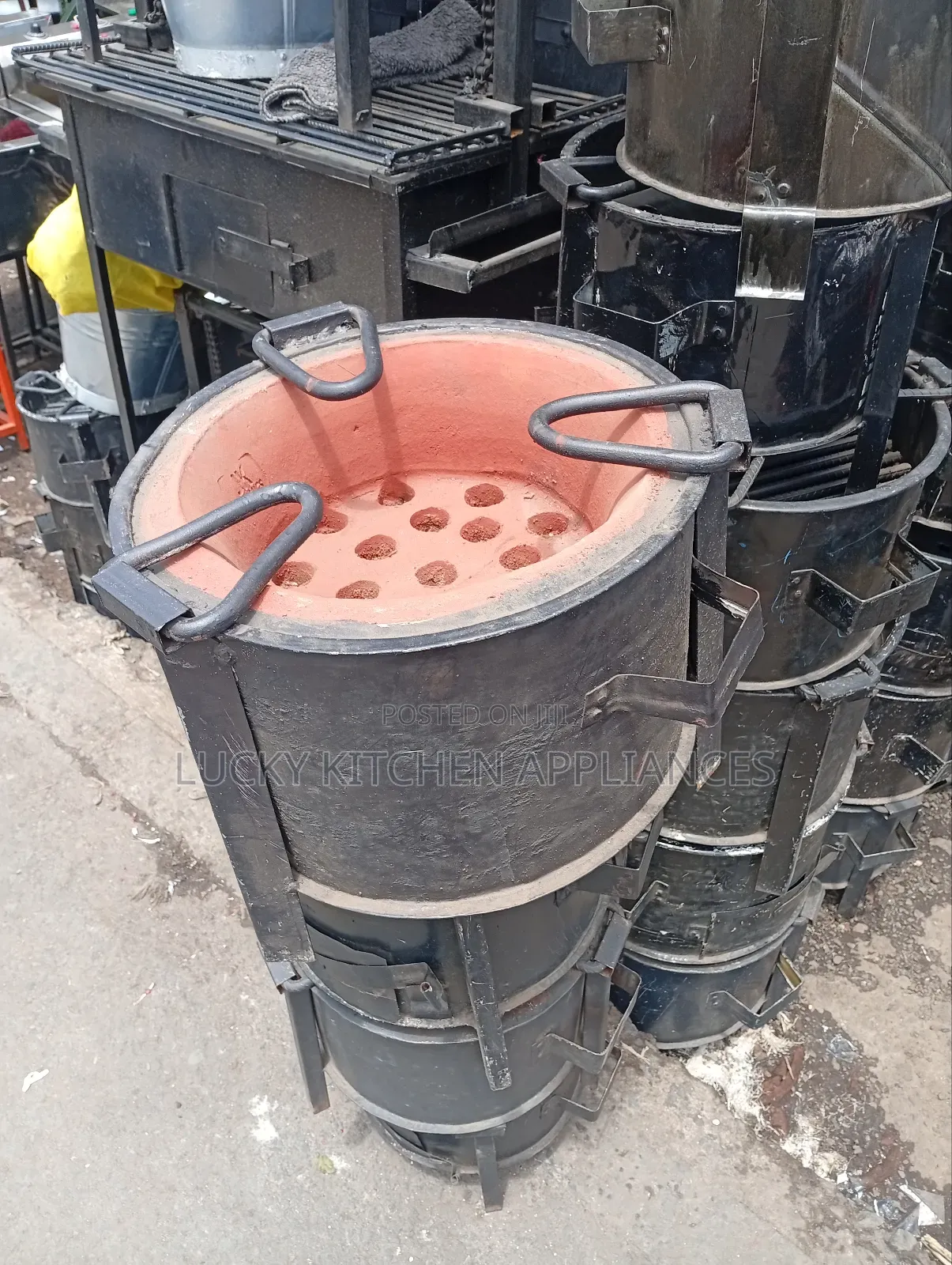 Popin Clay Charcoal Jiko.