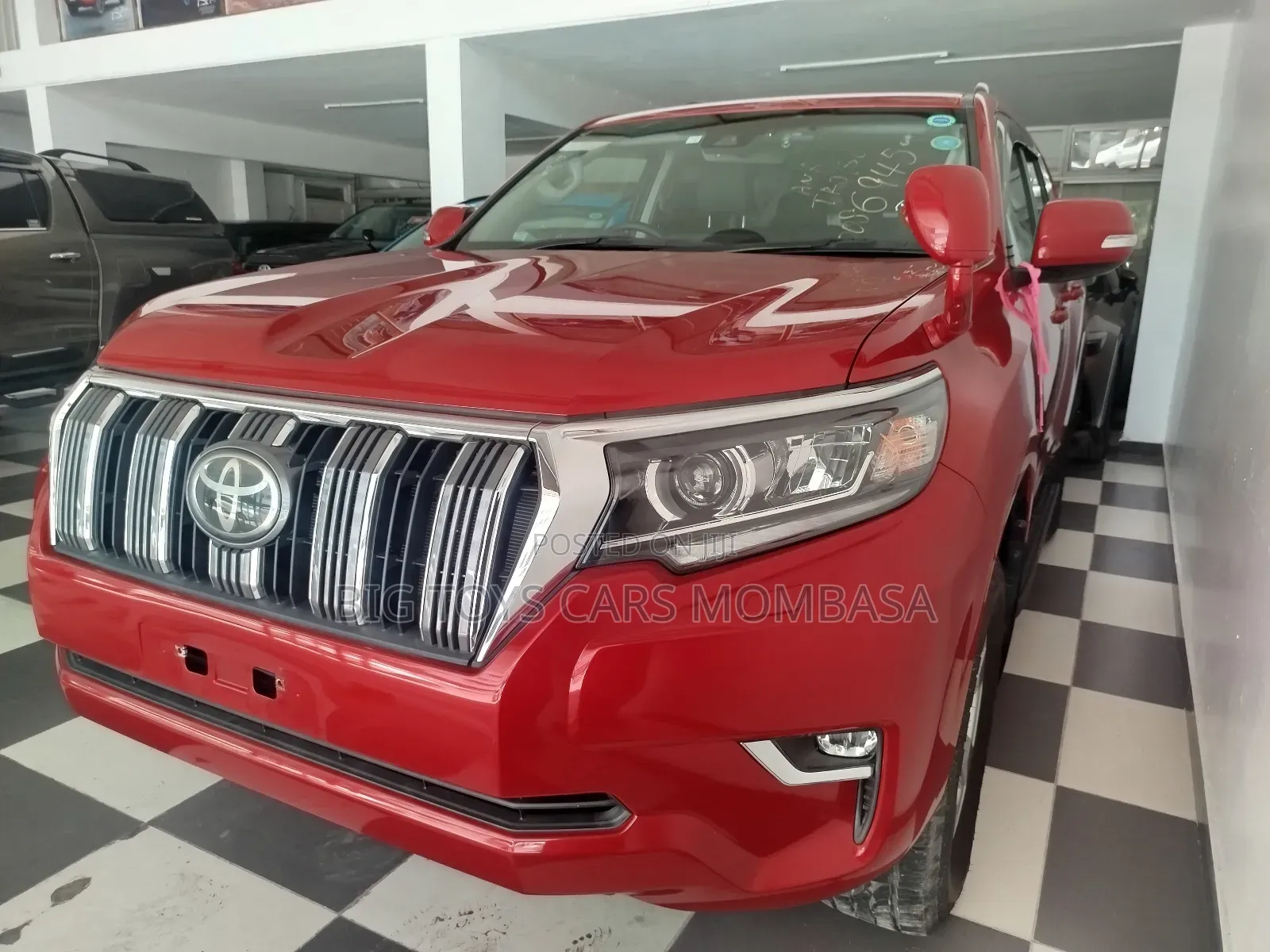 Toyota Land Cruiser Prado 2.7 2018 Maroon