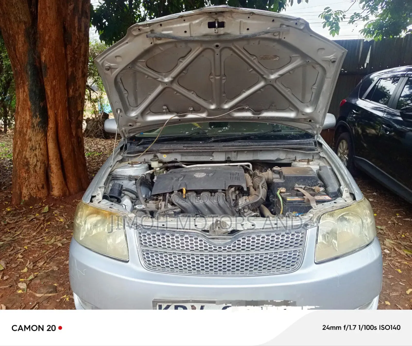 Toyota Corolla Fielder 2006 Silver
