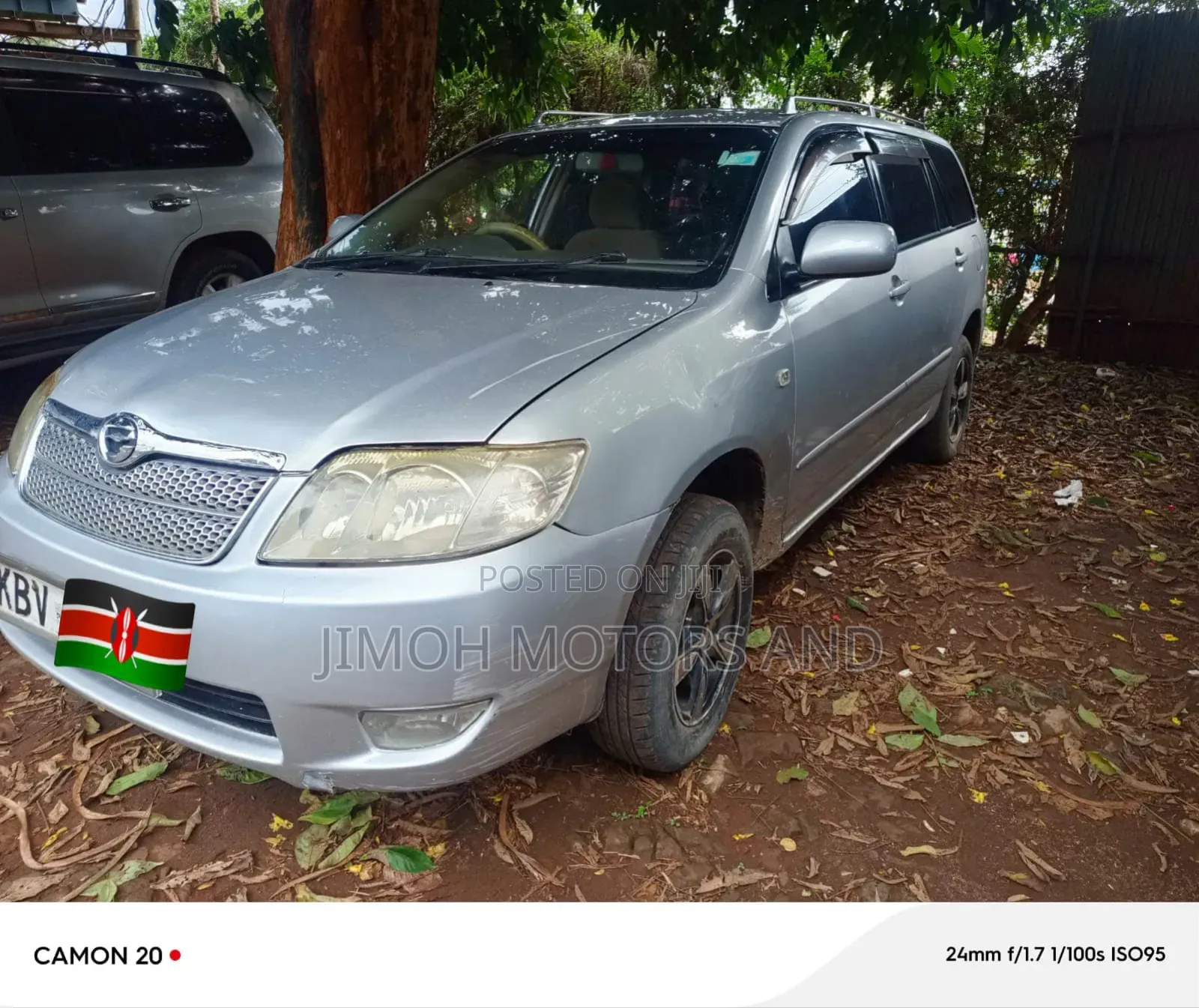 Toyota Corolla Fielder 2006 Silver
