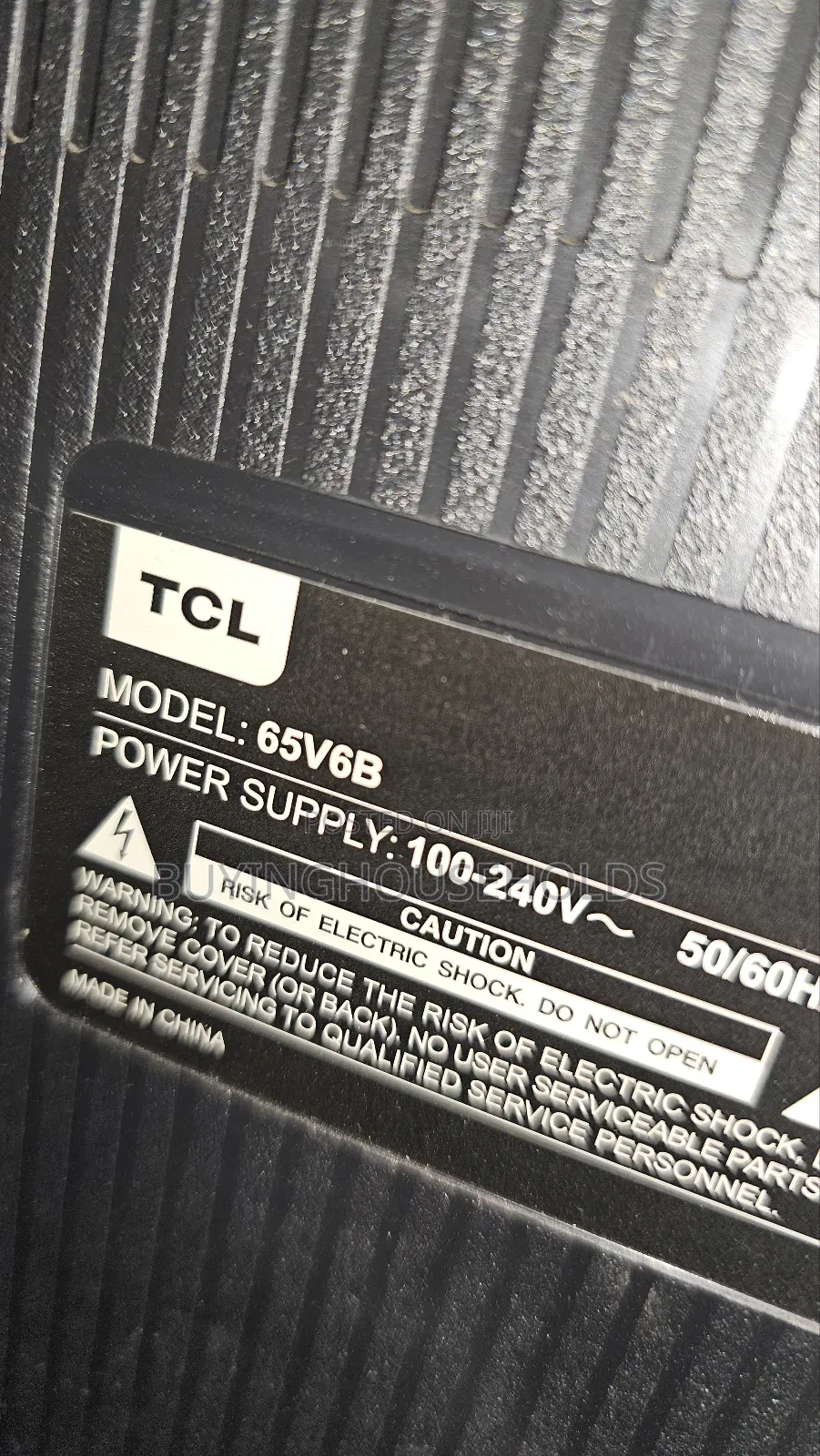 TCL 65" Google Tv 65v6b ,Trade in Accepted