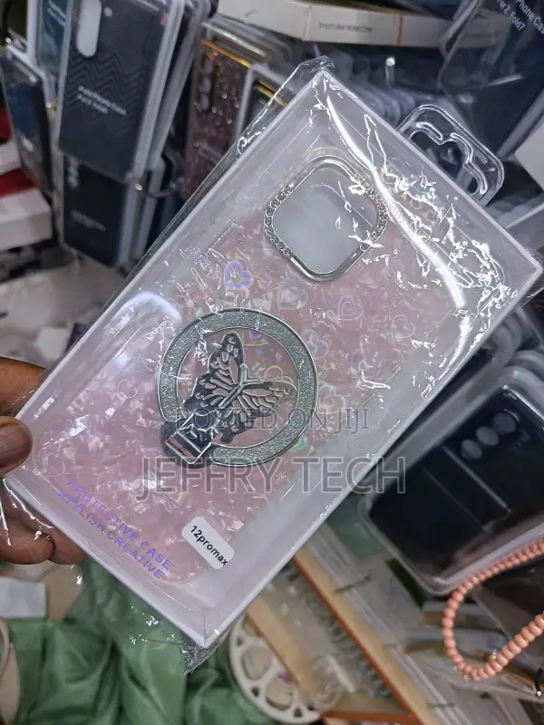 Crystal Glitter Butterfly Phone Case Desig for the iPhone 12 Pro Max