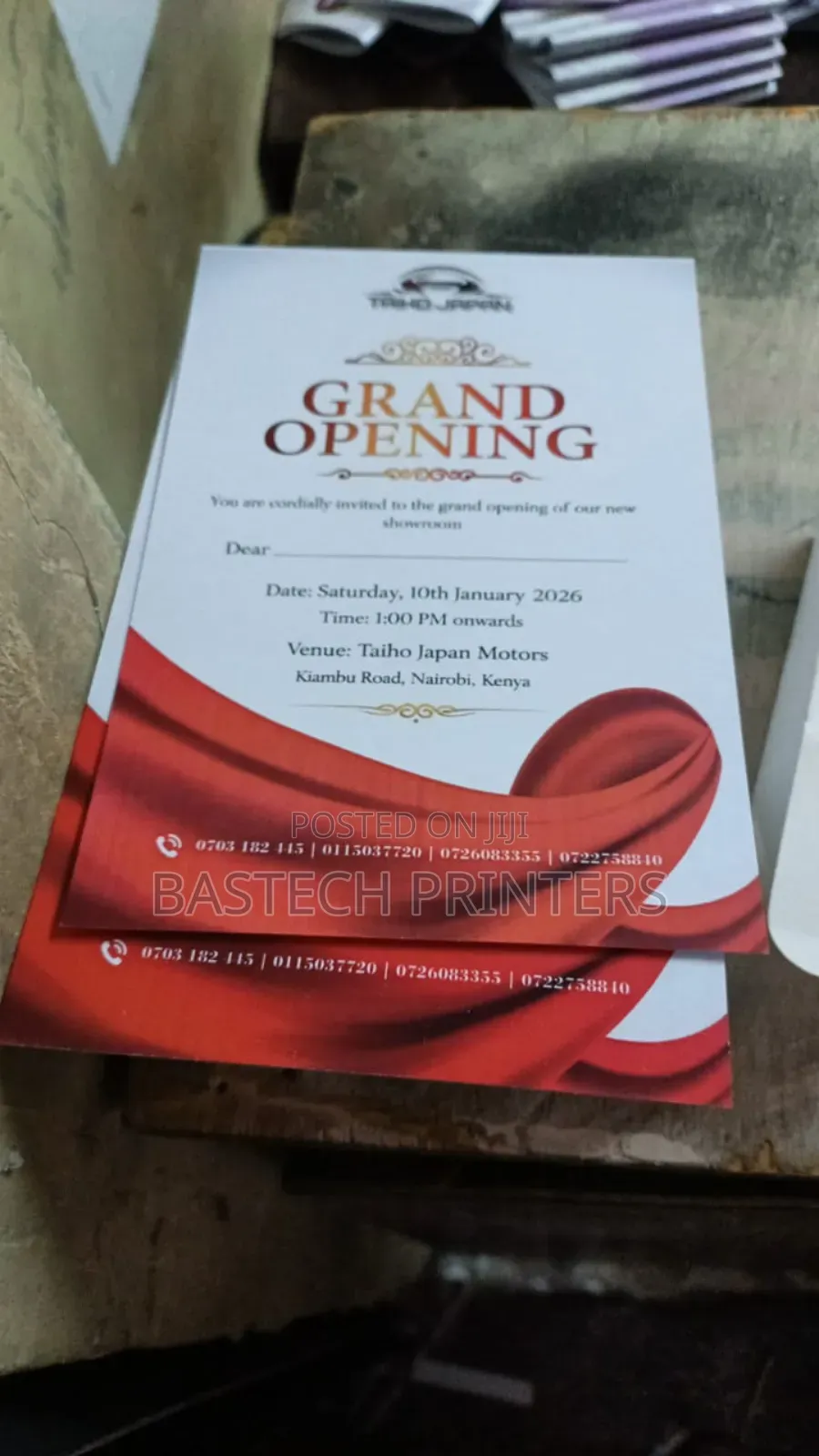 Invitation Card Printing – Elegant Memorable