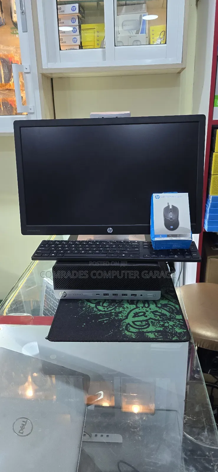 Desktop Computer HP EliteDesk 705 8GB AMD Ryzen 5 HDD 500GB
